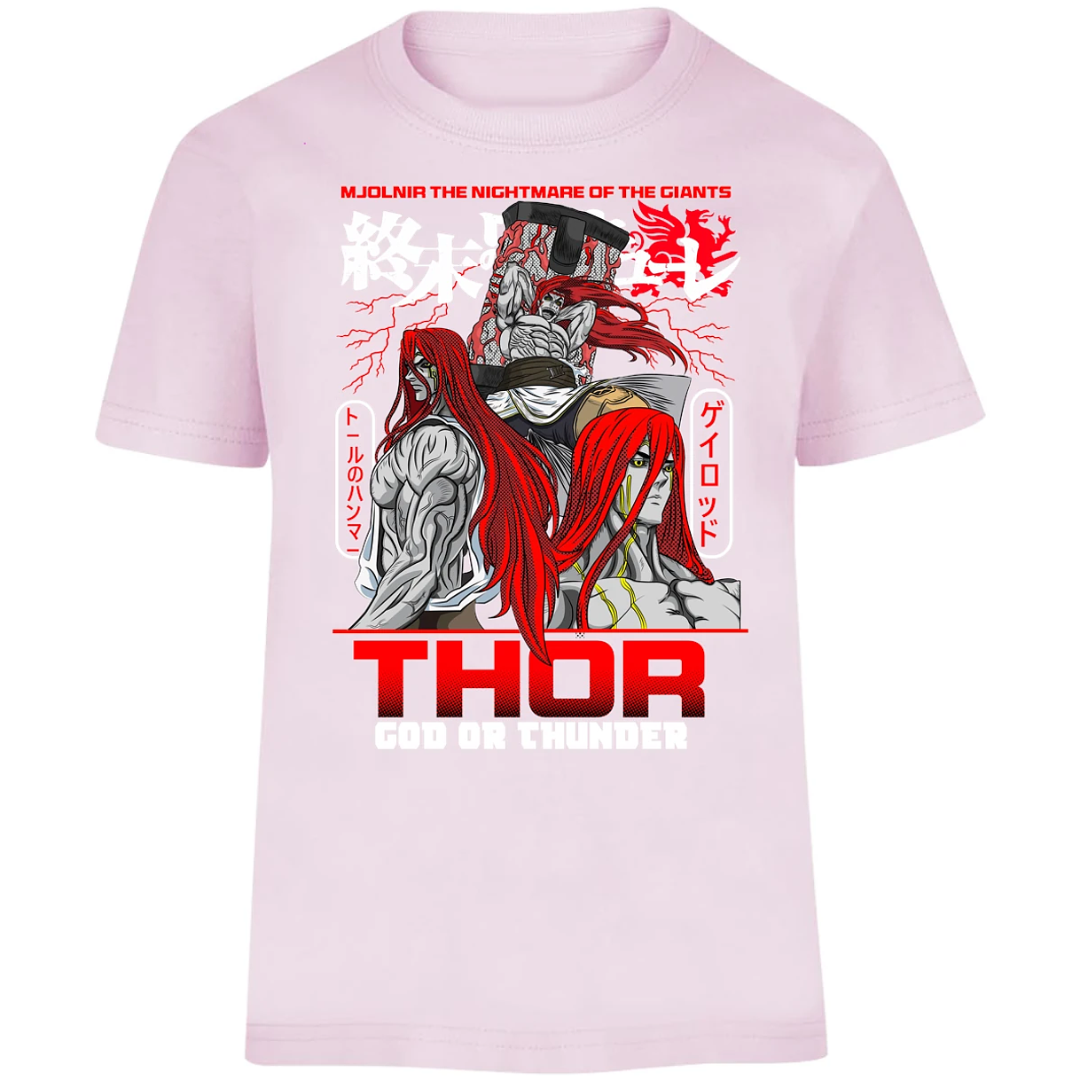 Playera Record Of Ragnarok Thor para Niño 3