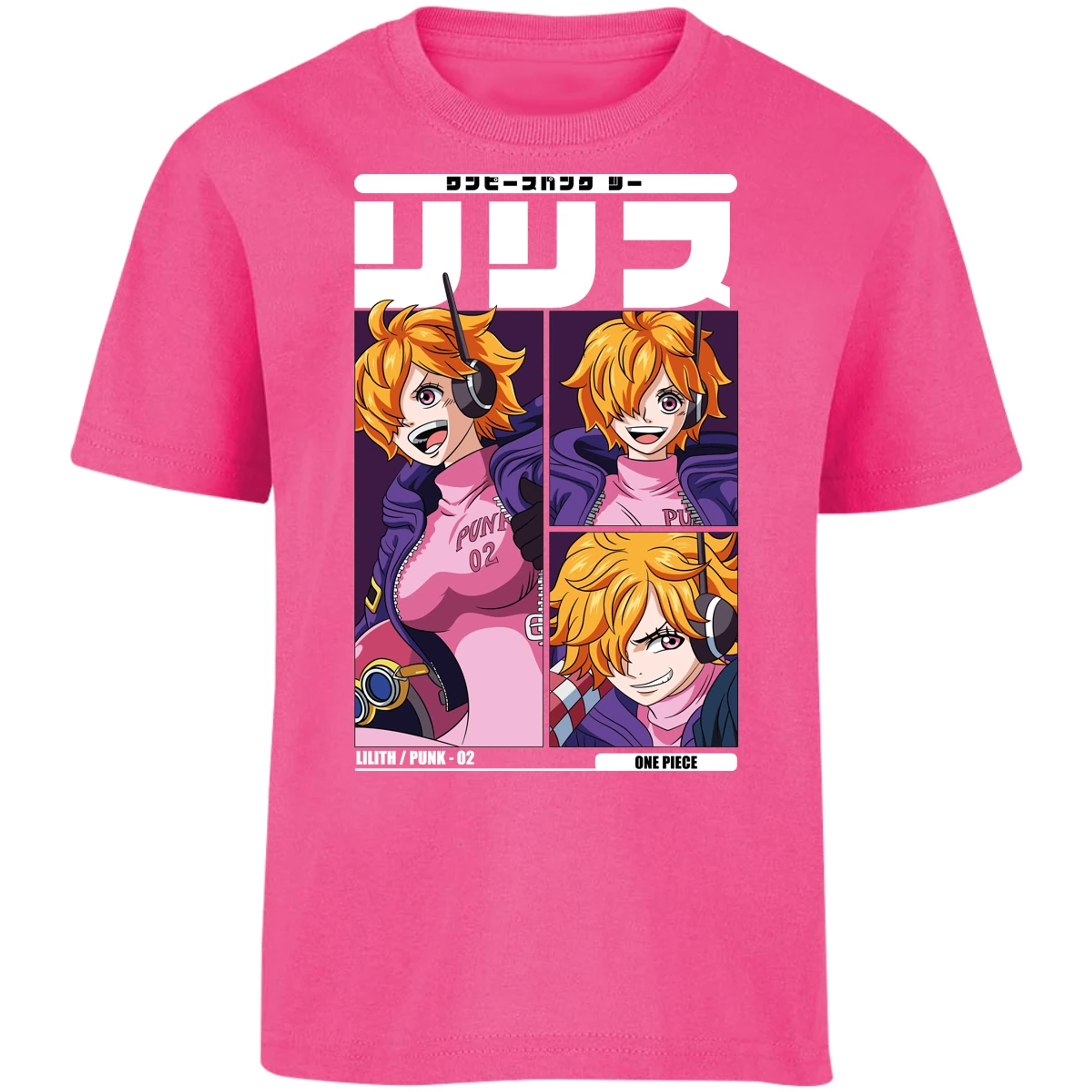 Playera One Piece Lilith Anime para Niño 1