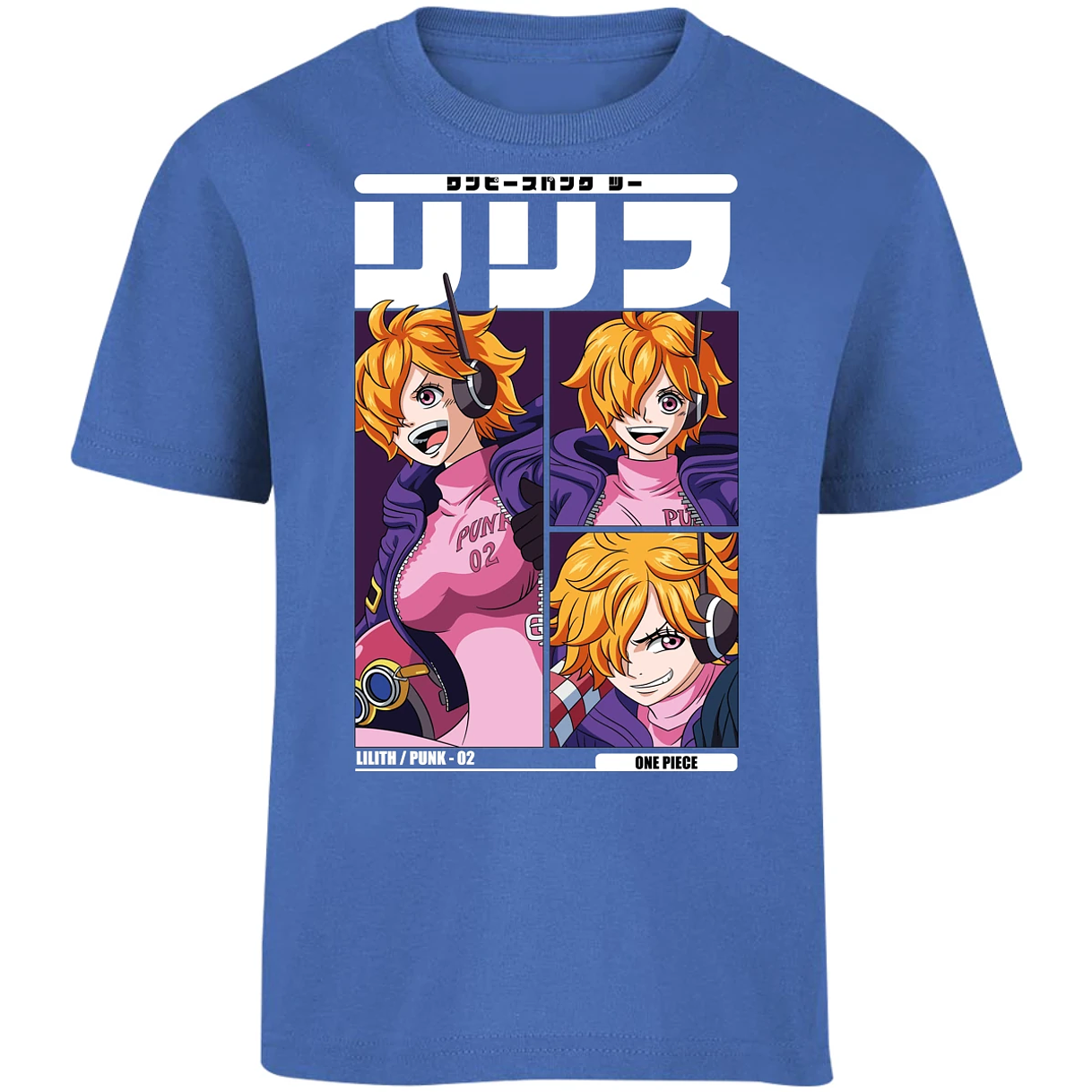 Playera One Piece Lilith Anime para Niño 9