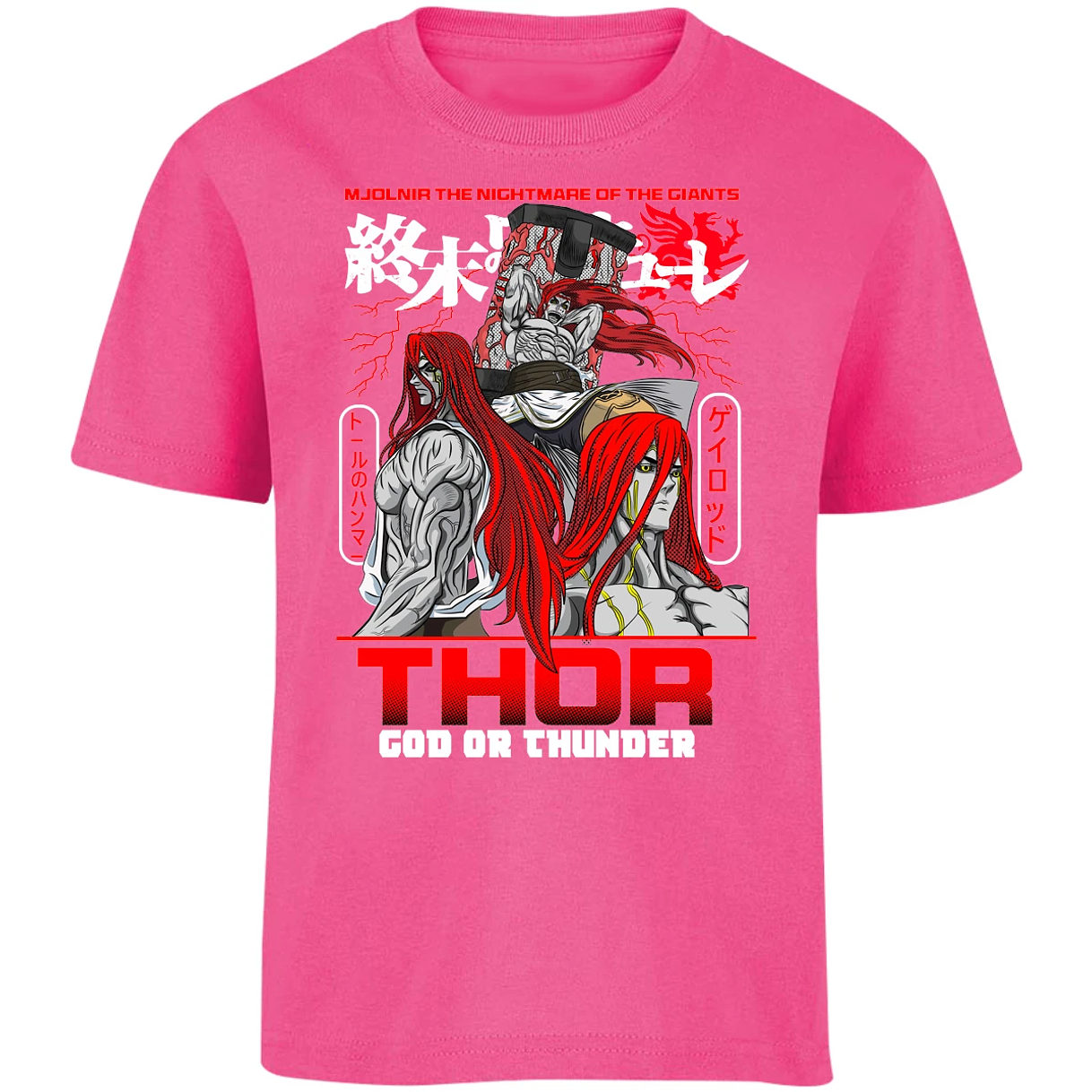 Playera Record Of Ragnarok Thor para Niño 11