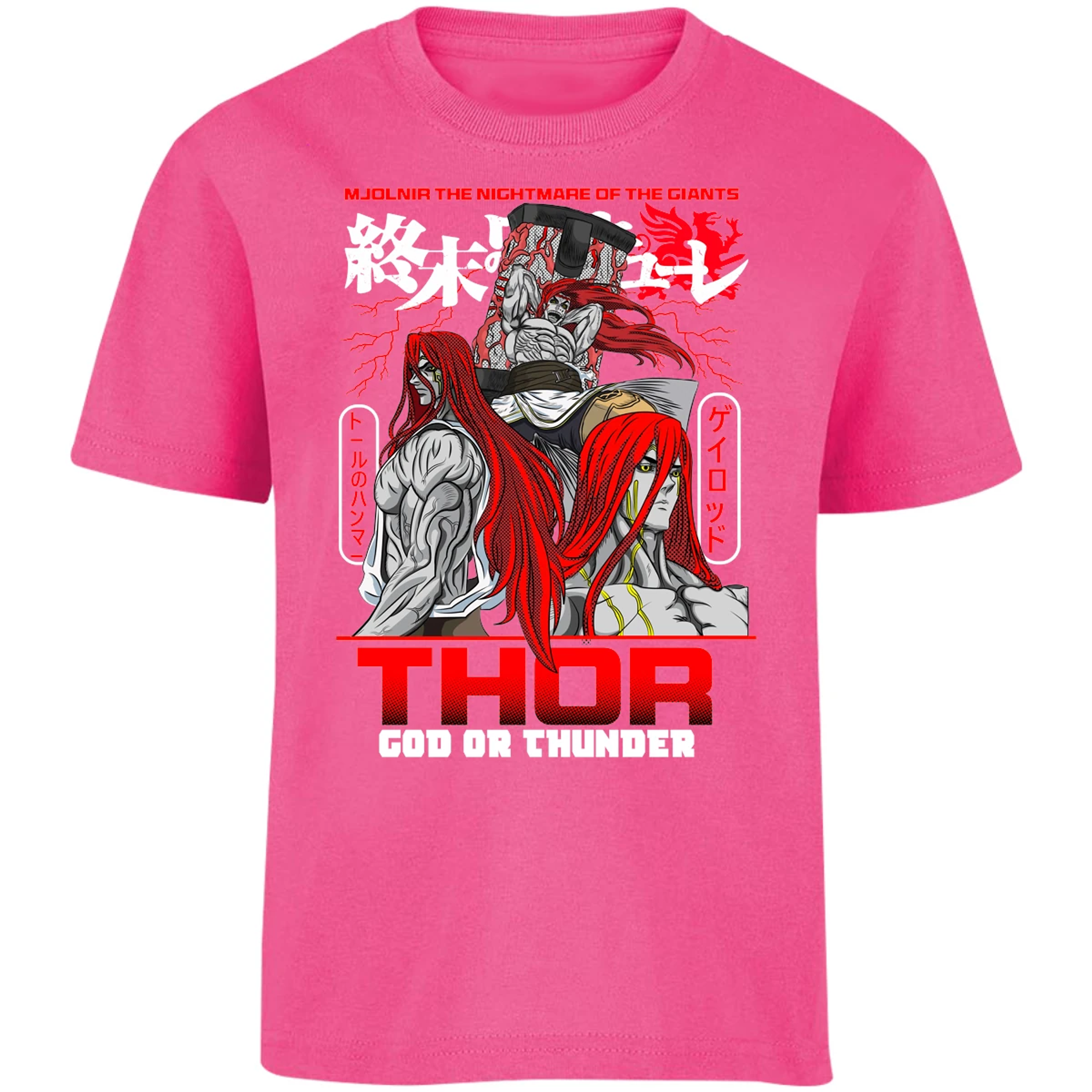 Playera Record Of Ragnarok Thor para Niño 11