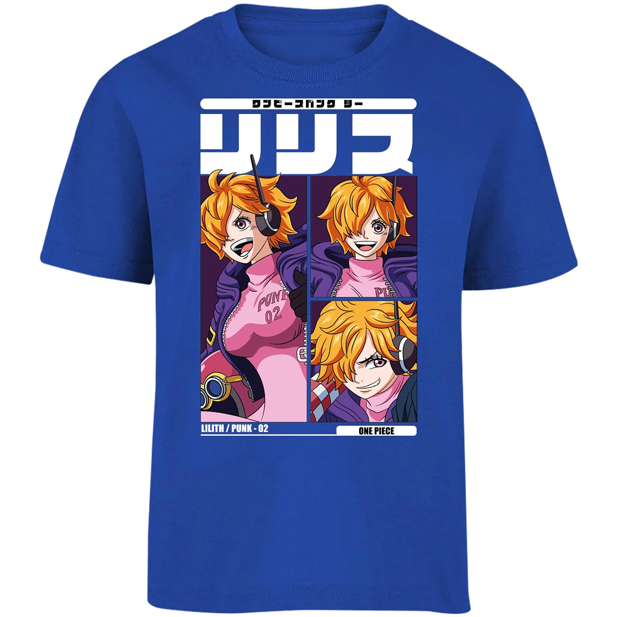 Playera One Piece Lilith Anime para Niño 17
