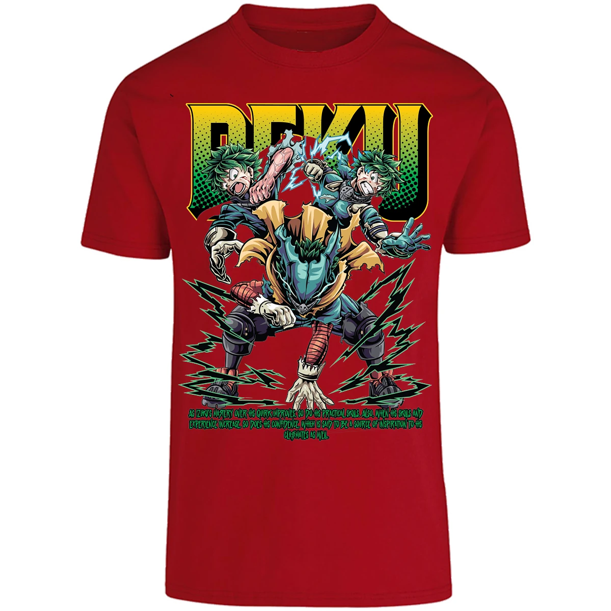 Playera My Hero Academy Deku para Adulto 6