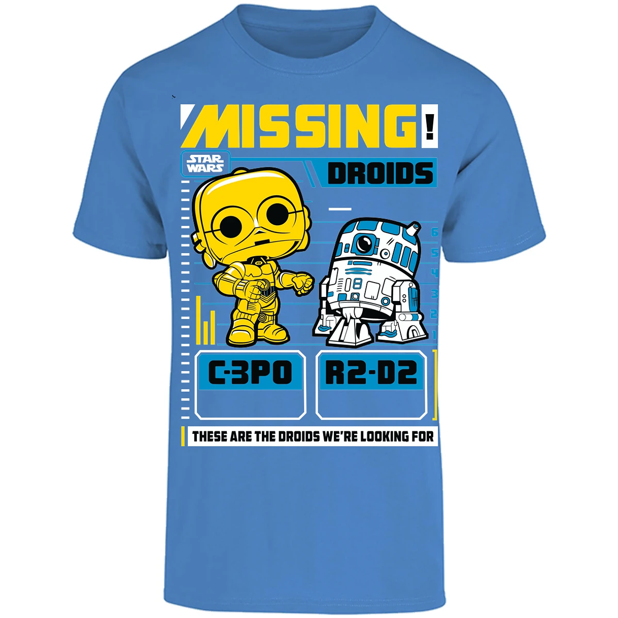 Playera Star Wars Funko Missing Droids para Adulto 4