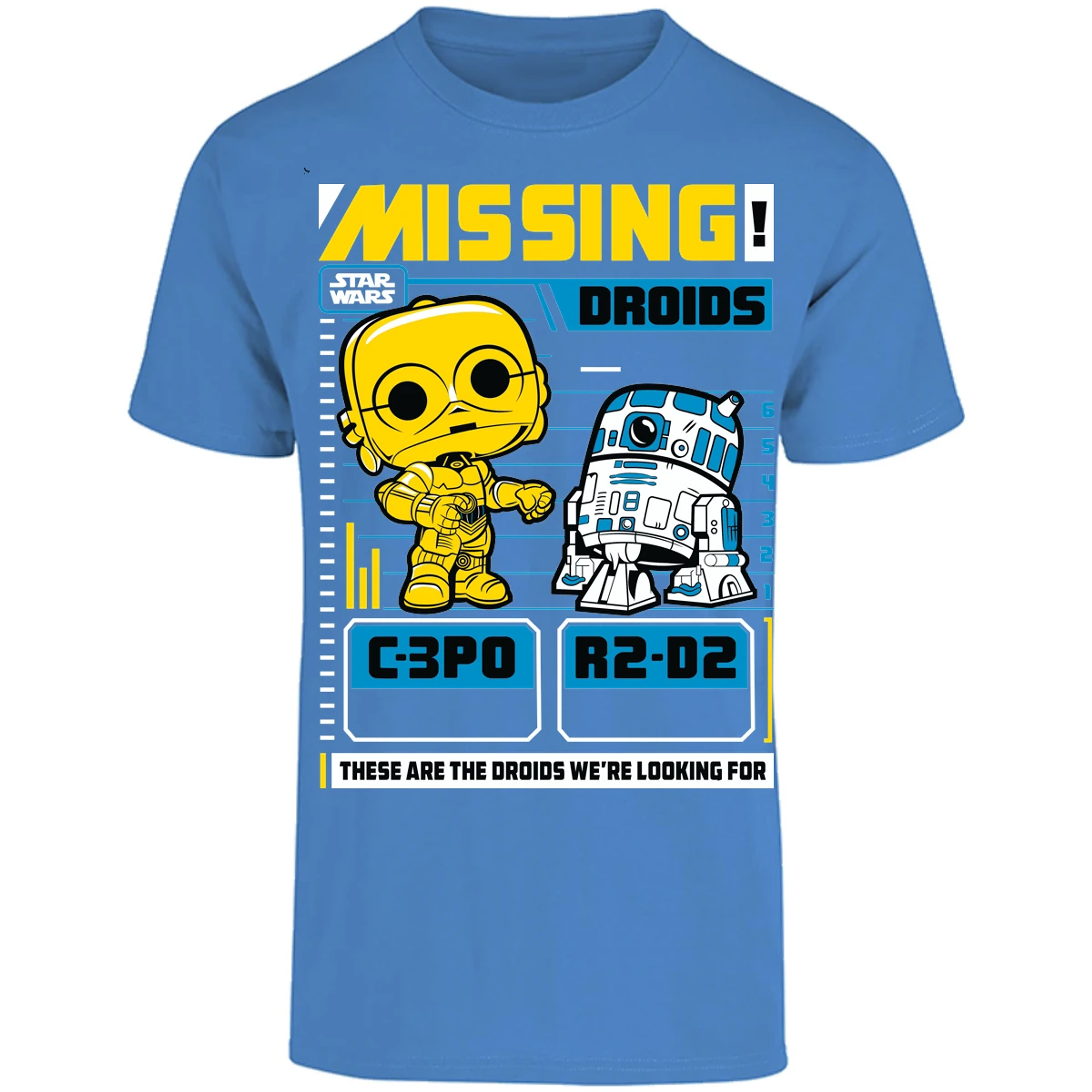 Playera Star Wars Funko Missing Droids para Adulto 4