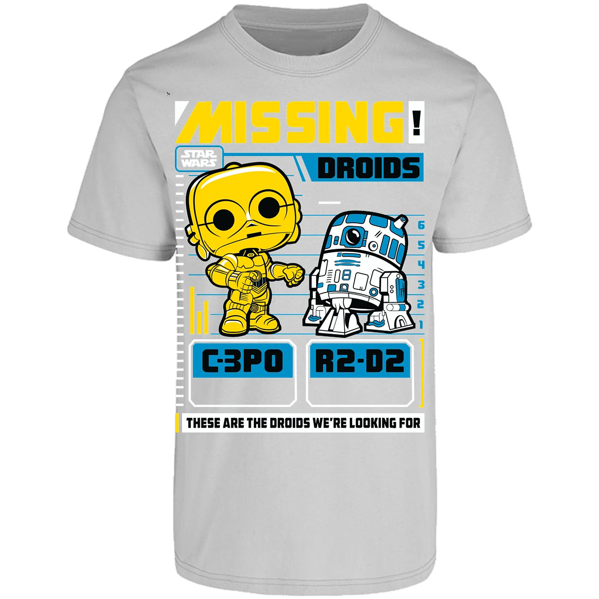 Playera Star Wars Funko Missing Droids para Adulto 23