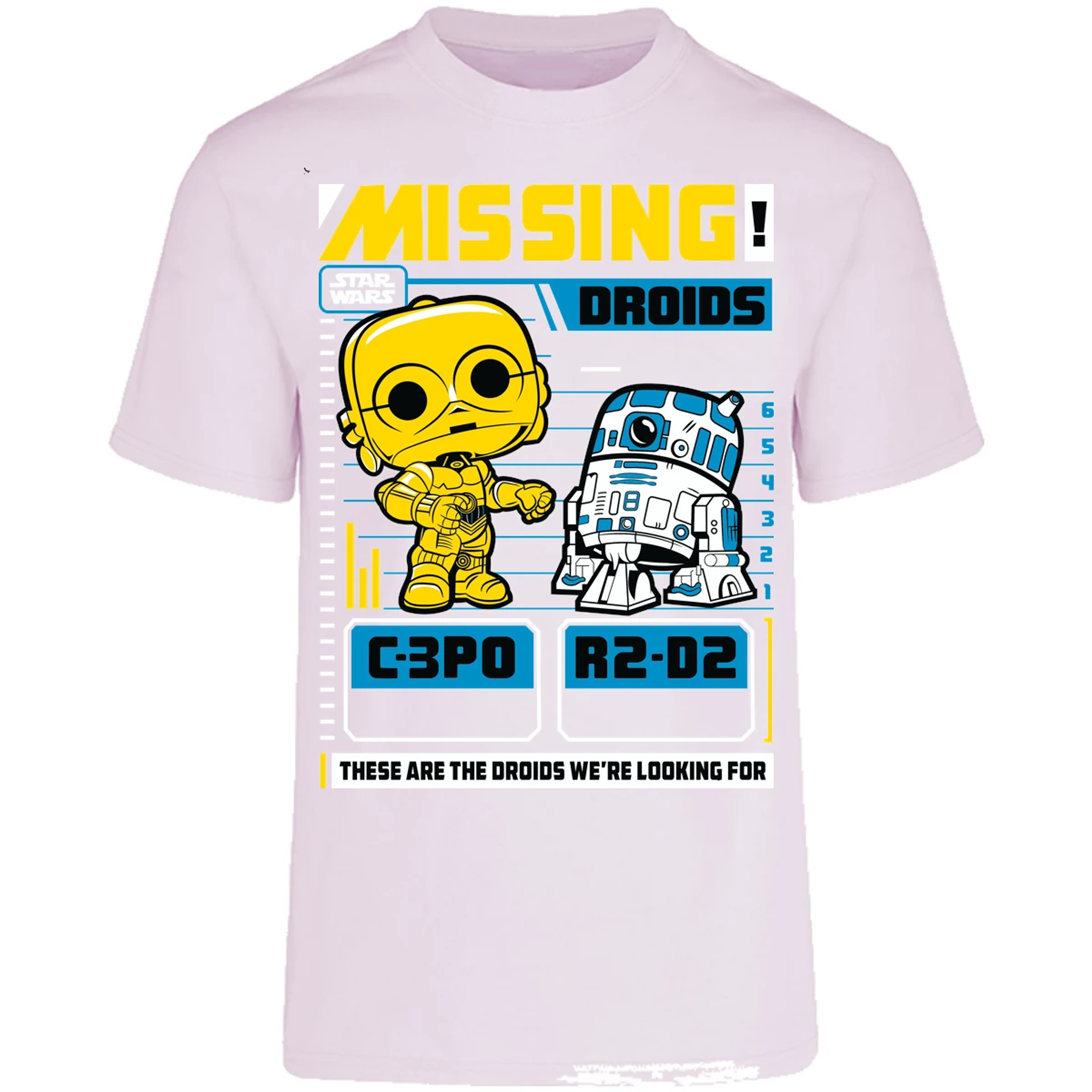 Playera Star Wars Funko Missing Droids para Adulto 27