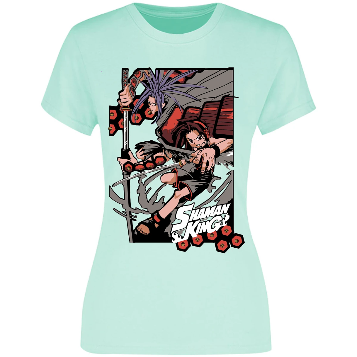 Blusa Shaman King Shaman King Blusa para Mujer 14