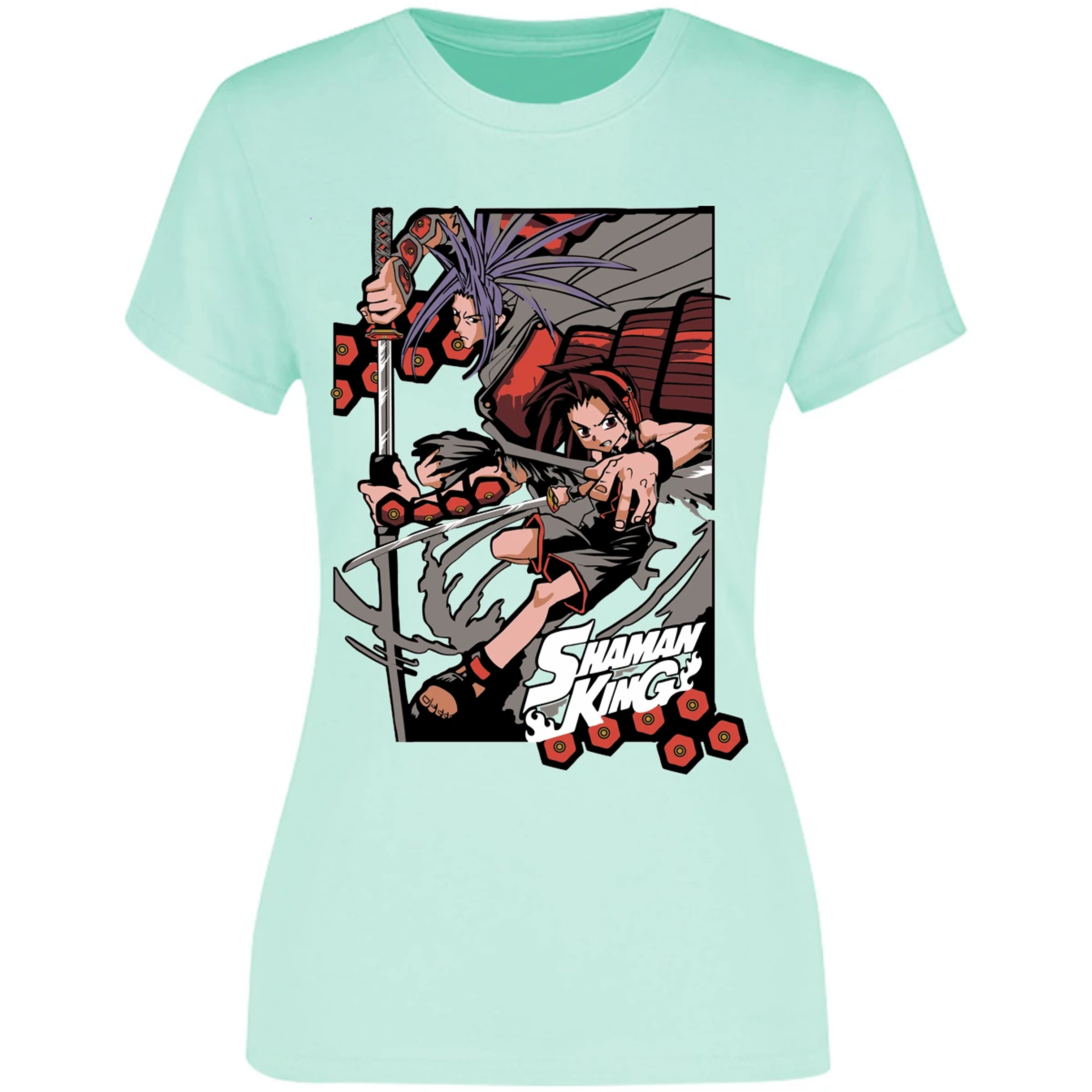 Blusa Shaman King Shaman King Blusa para Mujer 14