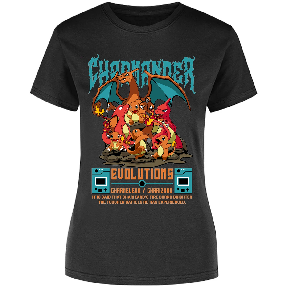 Blusa Pokemon Charizard Blusa para Mujer 3