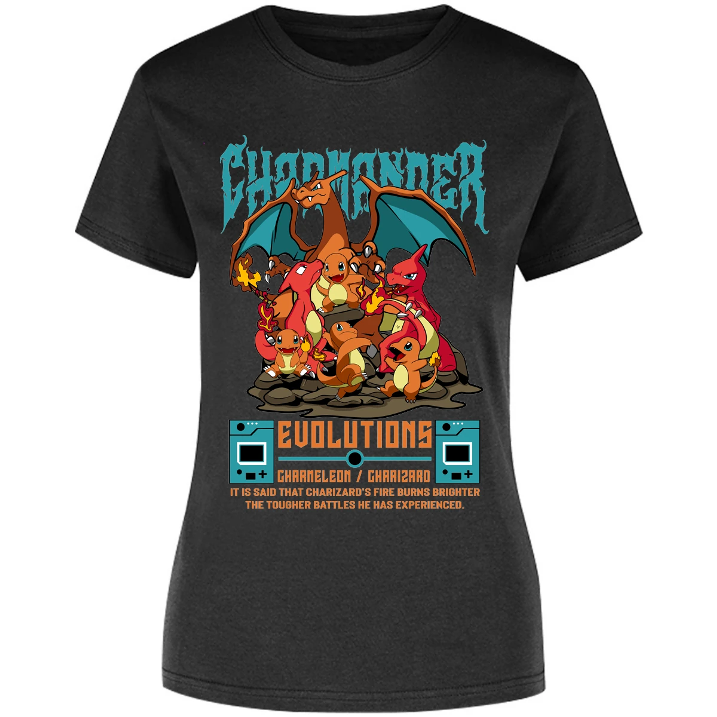 Blusa Pokemon Charizard Blusa para Mujer 3