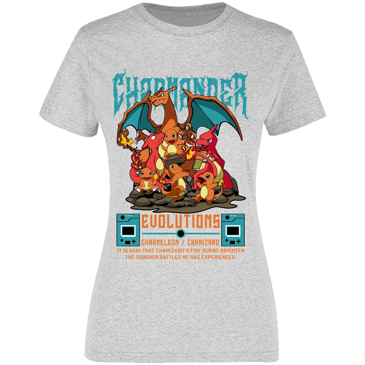 Blusa Pokemon Charizard Blusa para Mujer 2