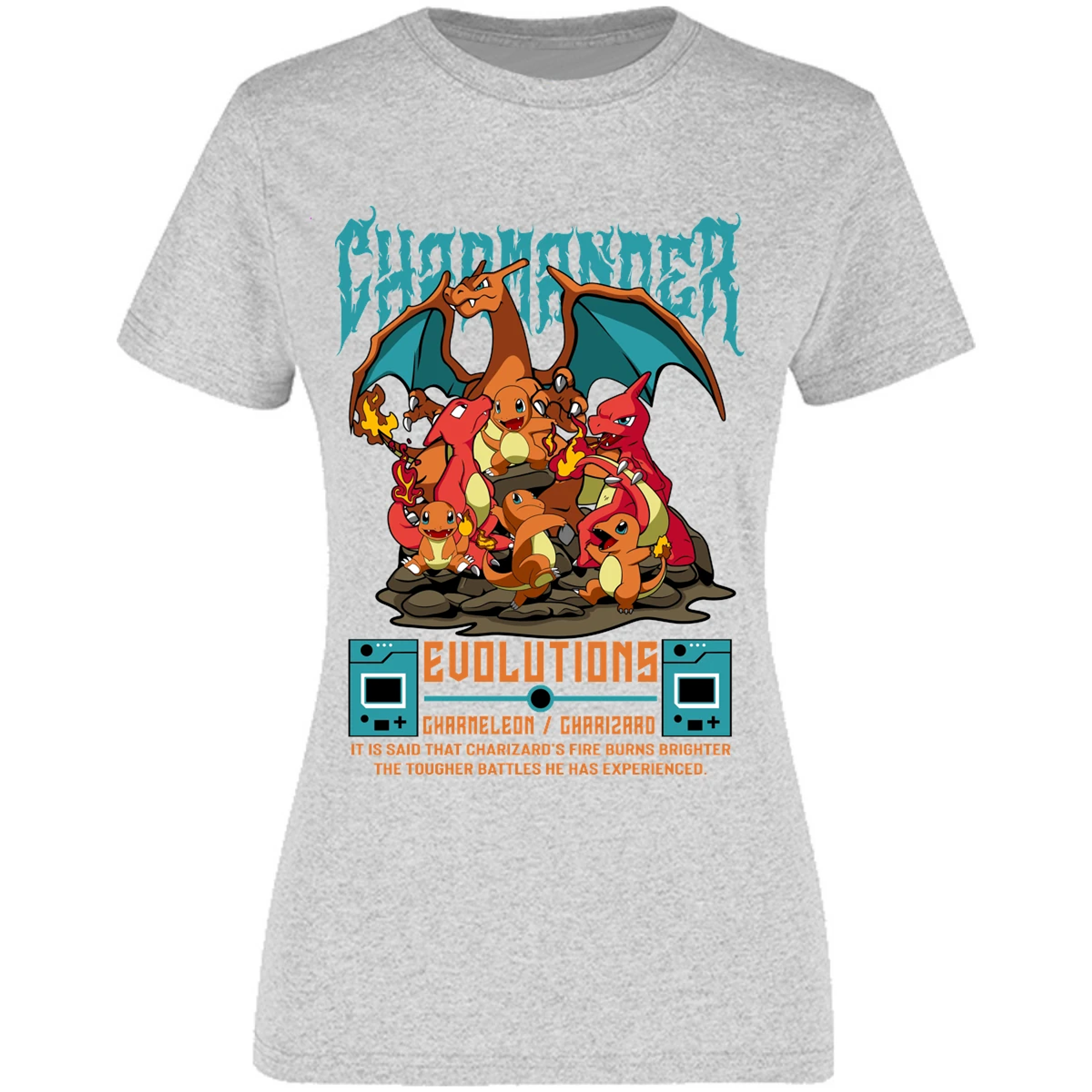 Blusa Pokemon Charizard Blusa para Mujer 2