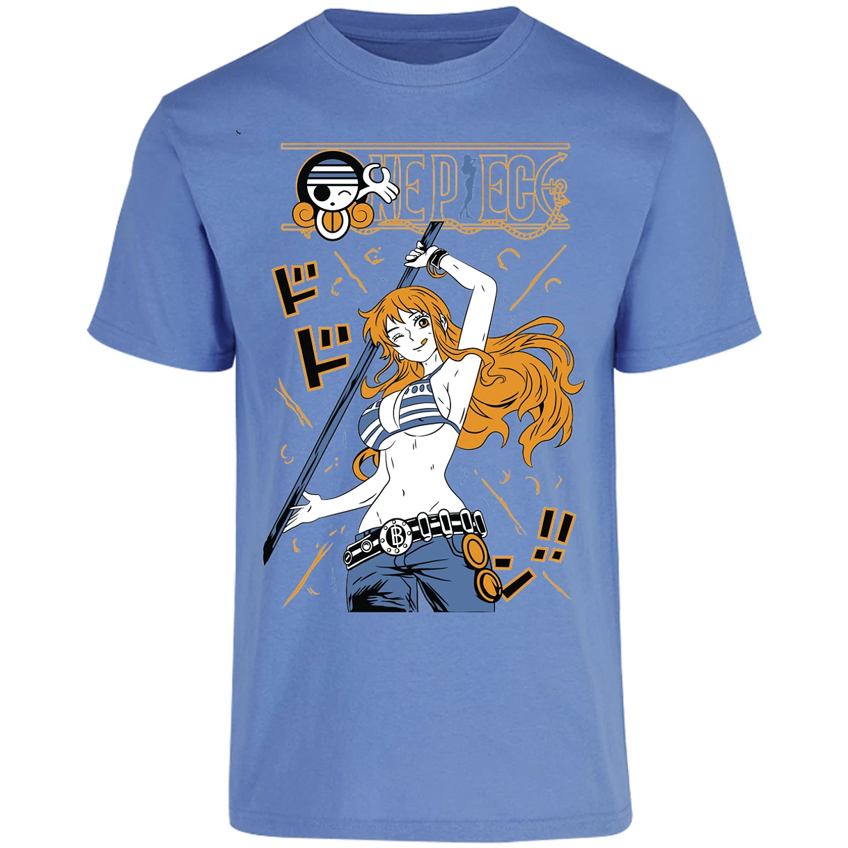 Playera One Piece Nami Basic para Adulto 2