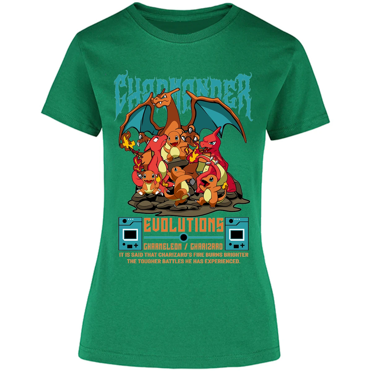 Blusa Pokemon Charizard Blusa para Mujer 11