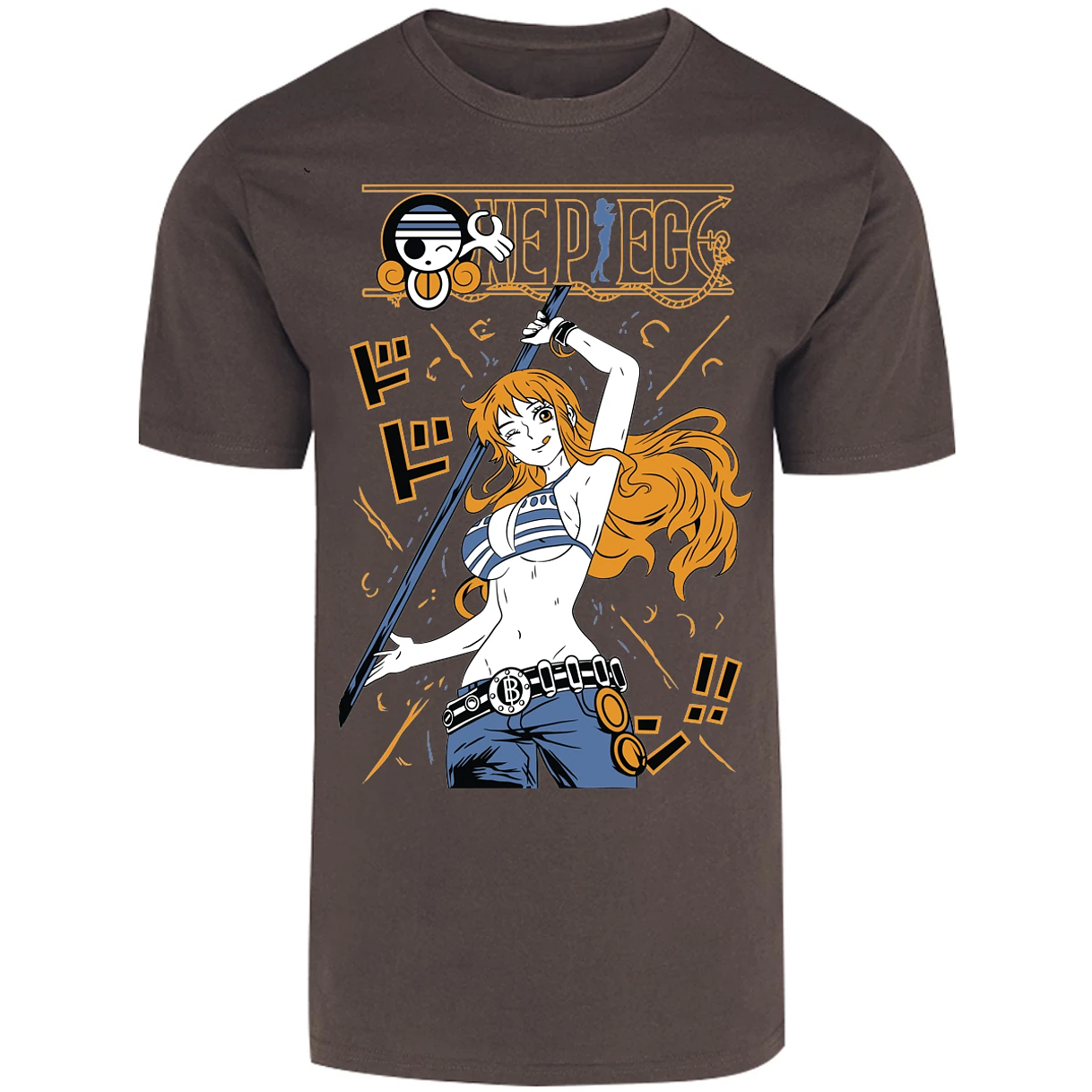 Playera One Piece Nami Basic para Adulto 5