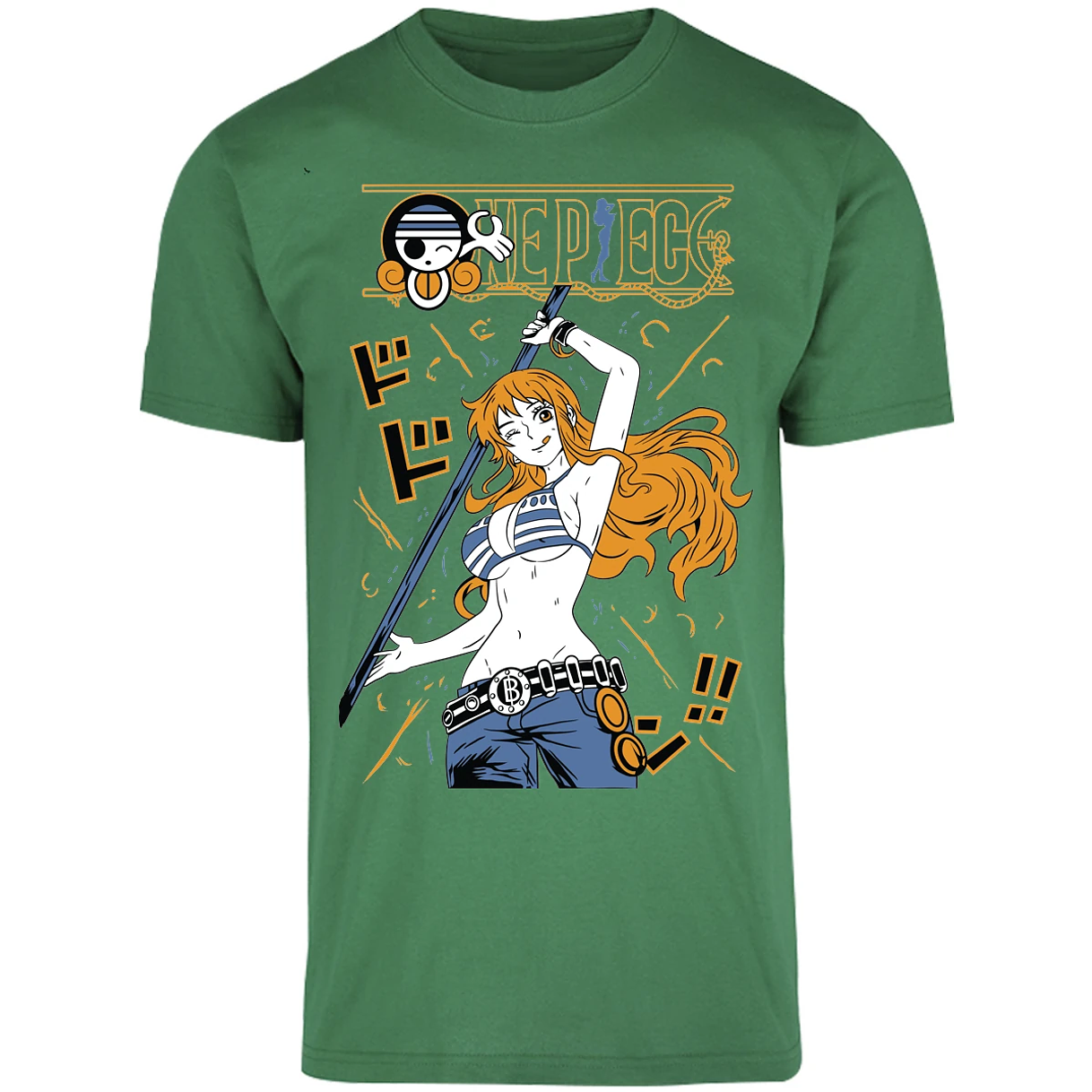 Playera One Piece Nami Basic para Adulto 45