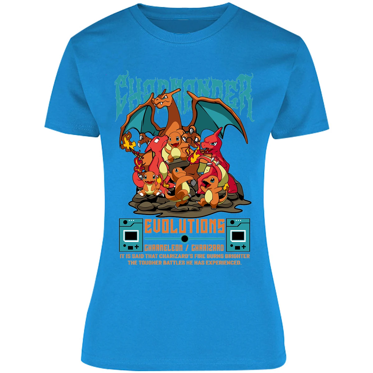 Blusa Pokemon Charizard Blusa para Mujer 9