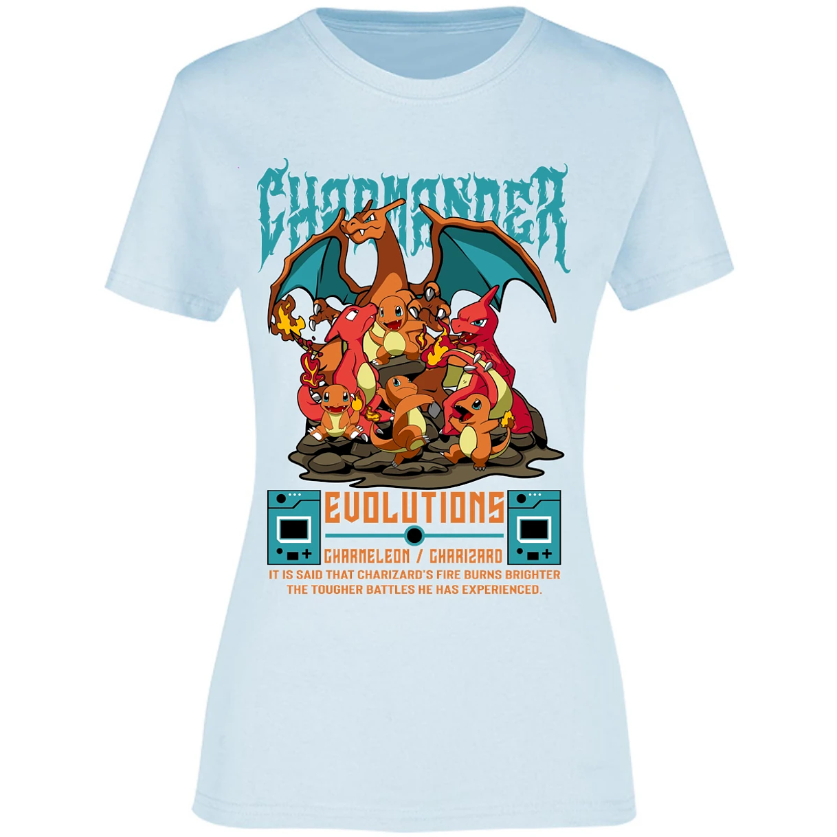 Blusa Pokemon Charizard Blusa para Mujer 12