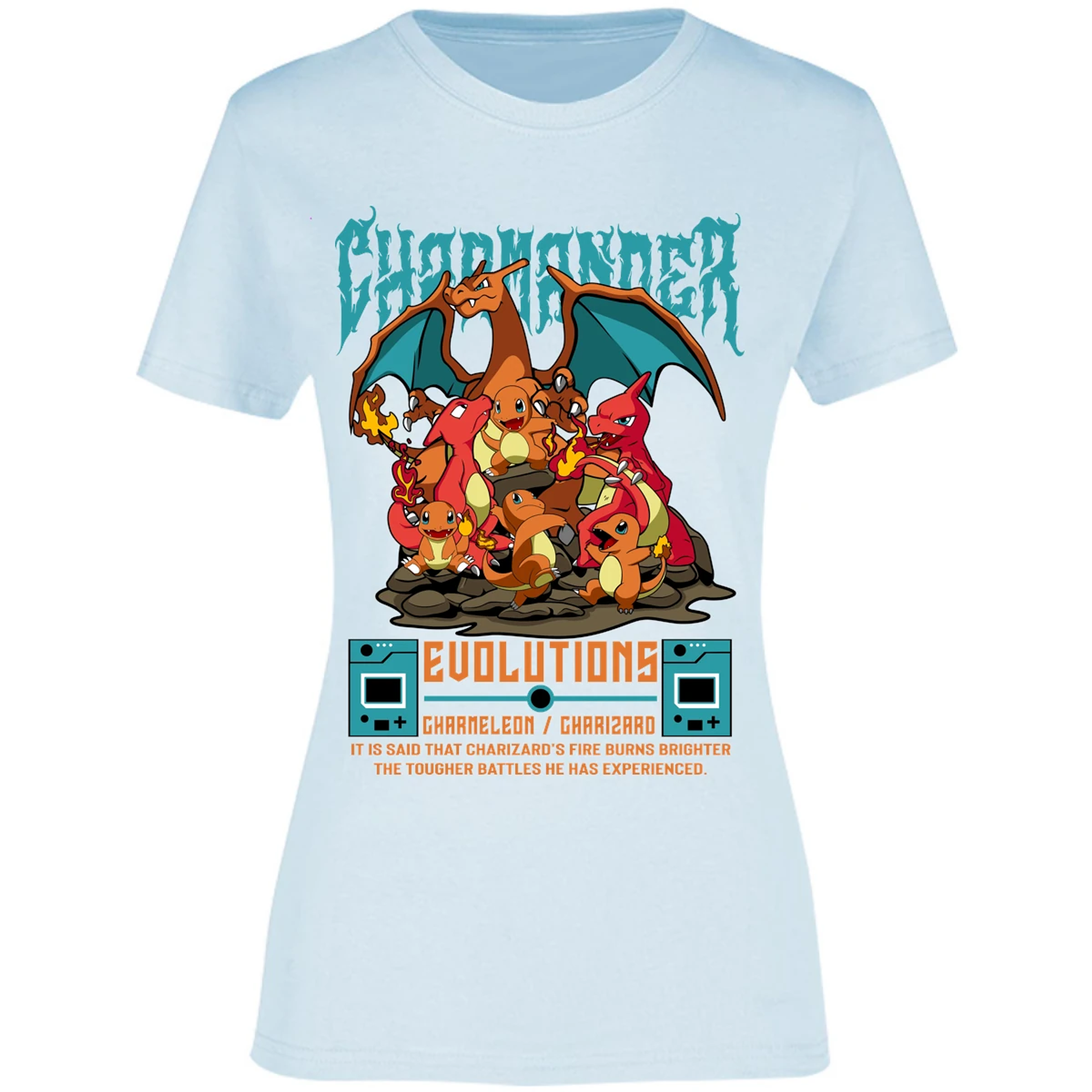 Blusa Pokemon Charizard Blusa para Mujer 12