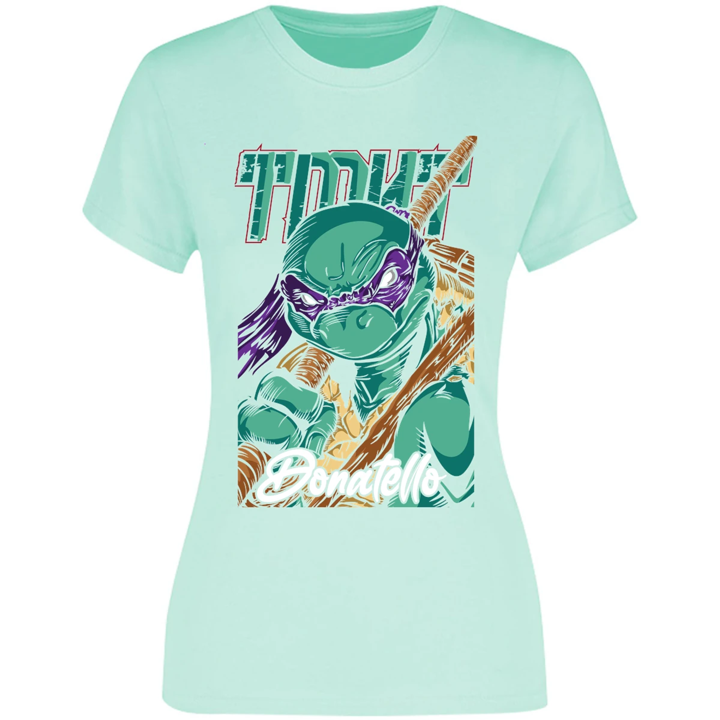 Blusa Ninja Turtles Donatello Tmnt Blusa para Mujer 3