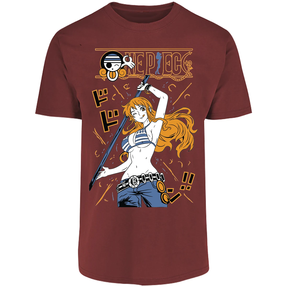 Playera One Piece Nami Basic para Adulto 28