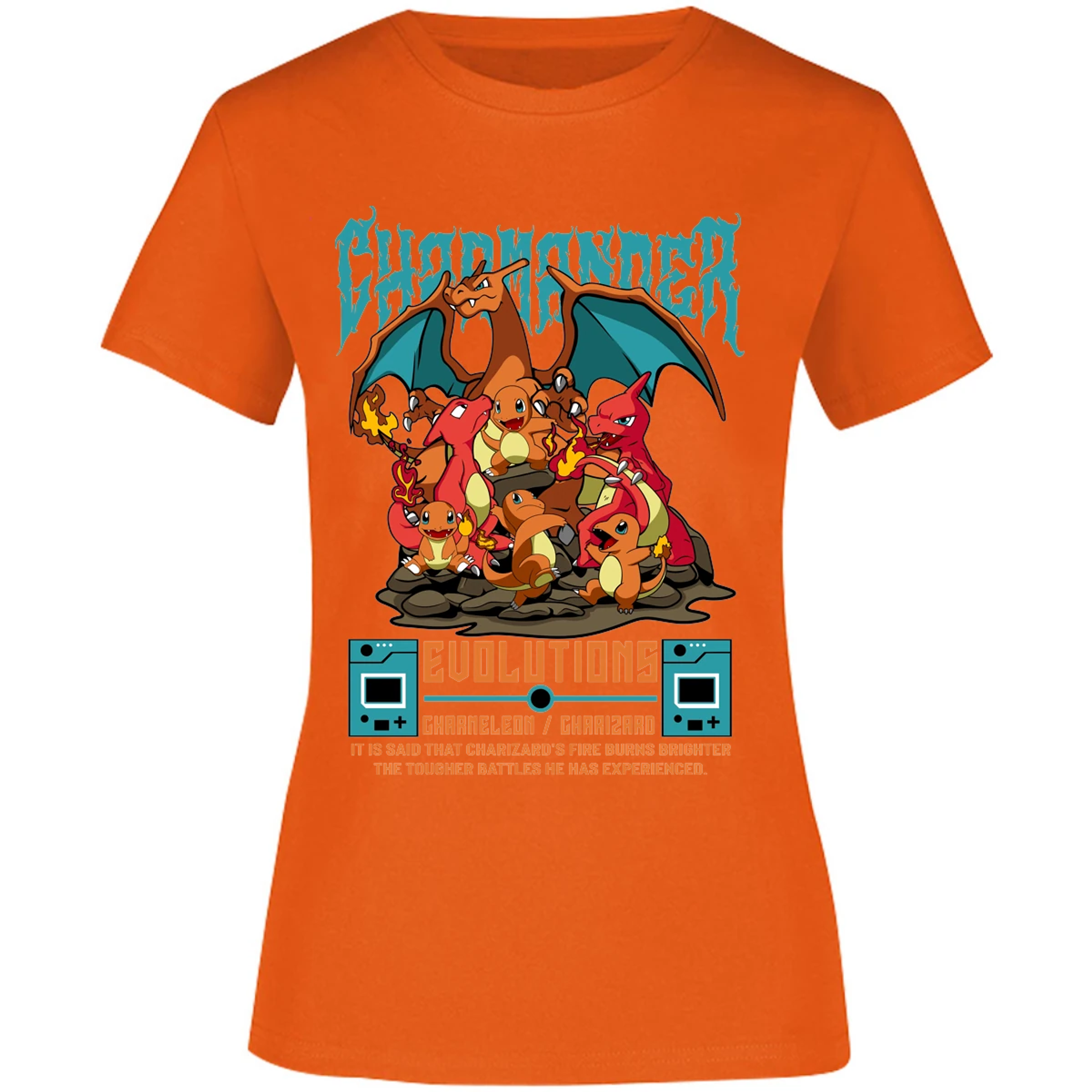 Blusa Pokemon Charizard Blusa para Mujer 8