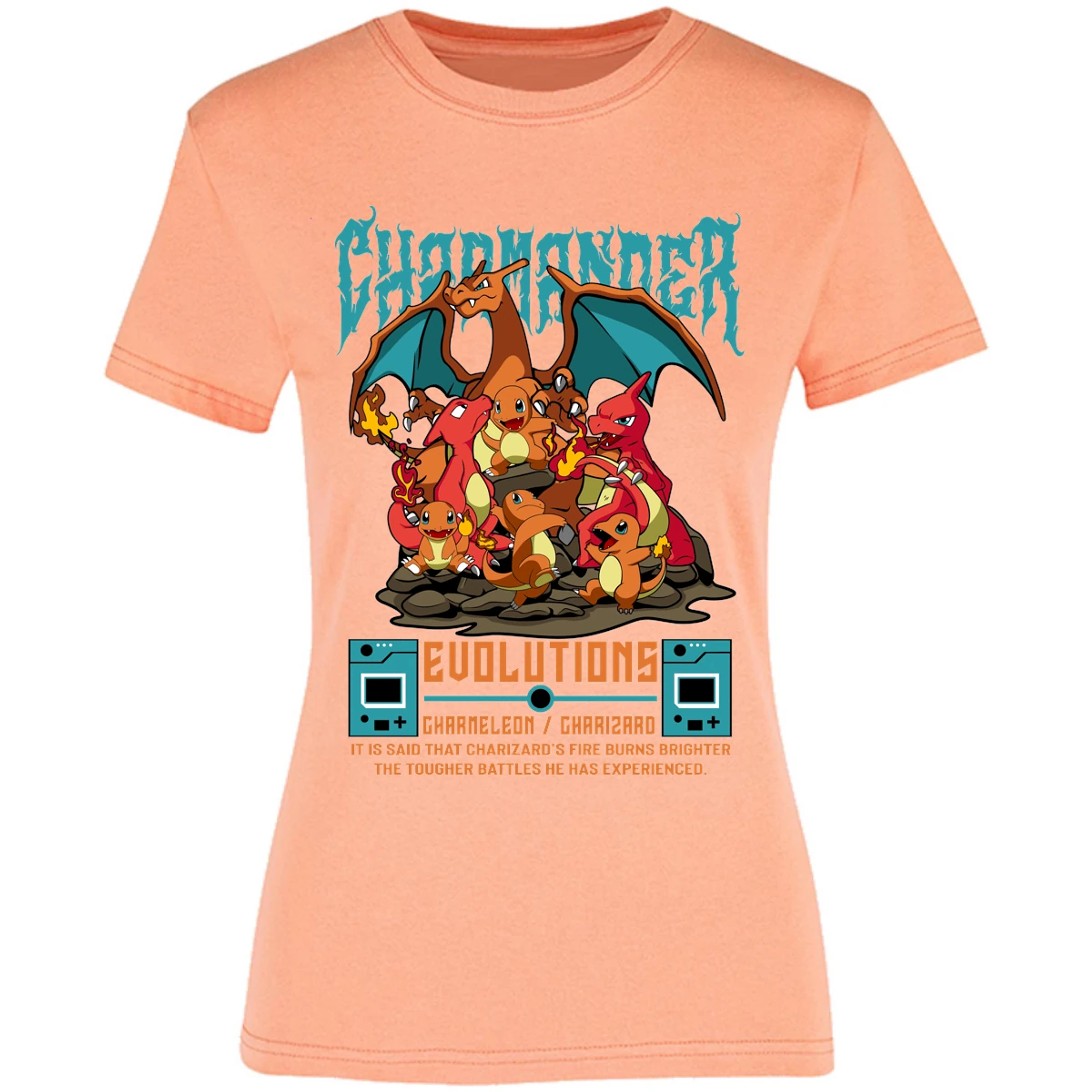 Blusa Pokemon Charizard Blusa para Mujer 10