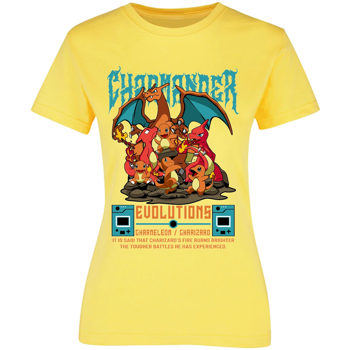 Blusa Pokemon Charizard Blusa para Mujer 14