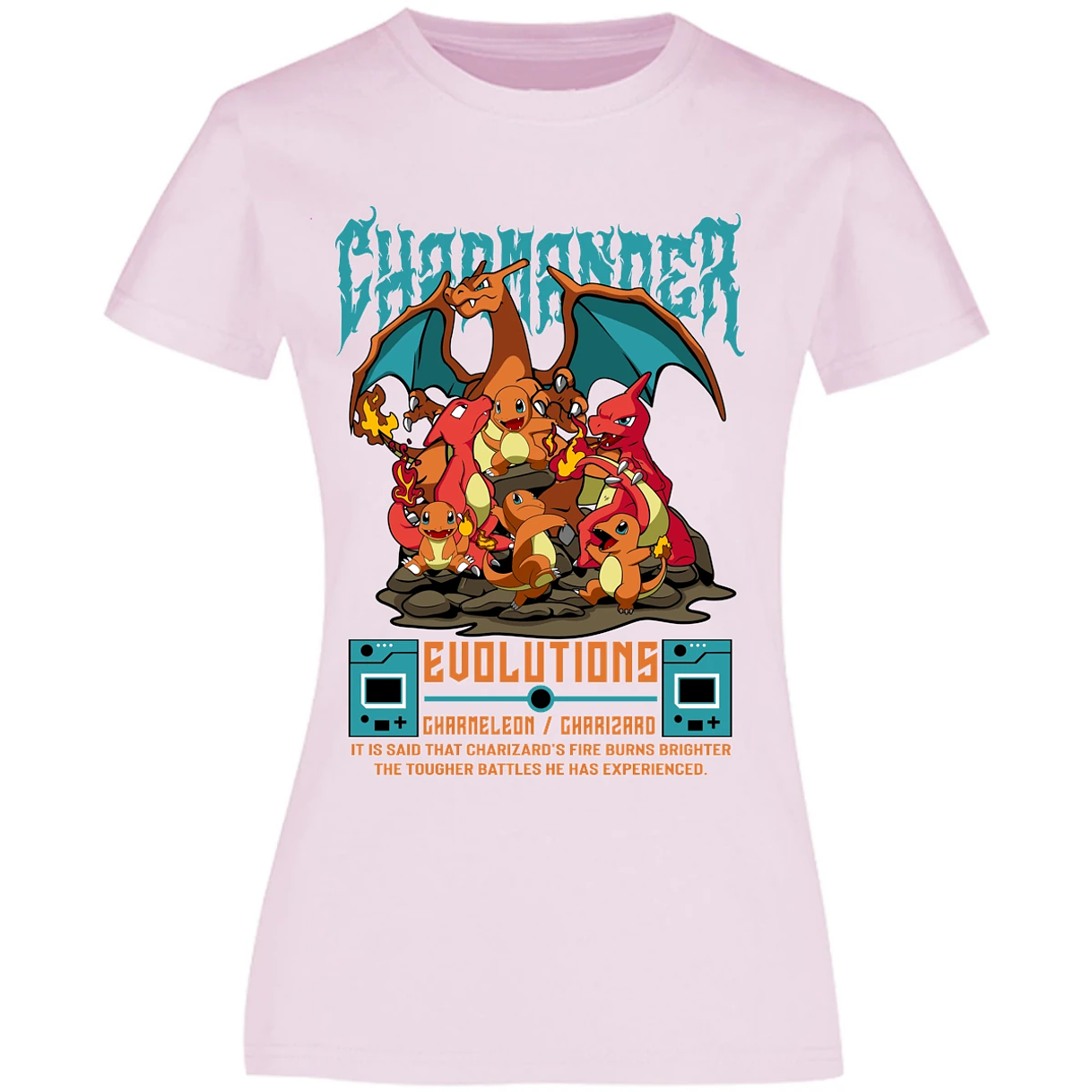 Blusa Pokemon Charizard Blusa para Mujer 17