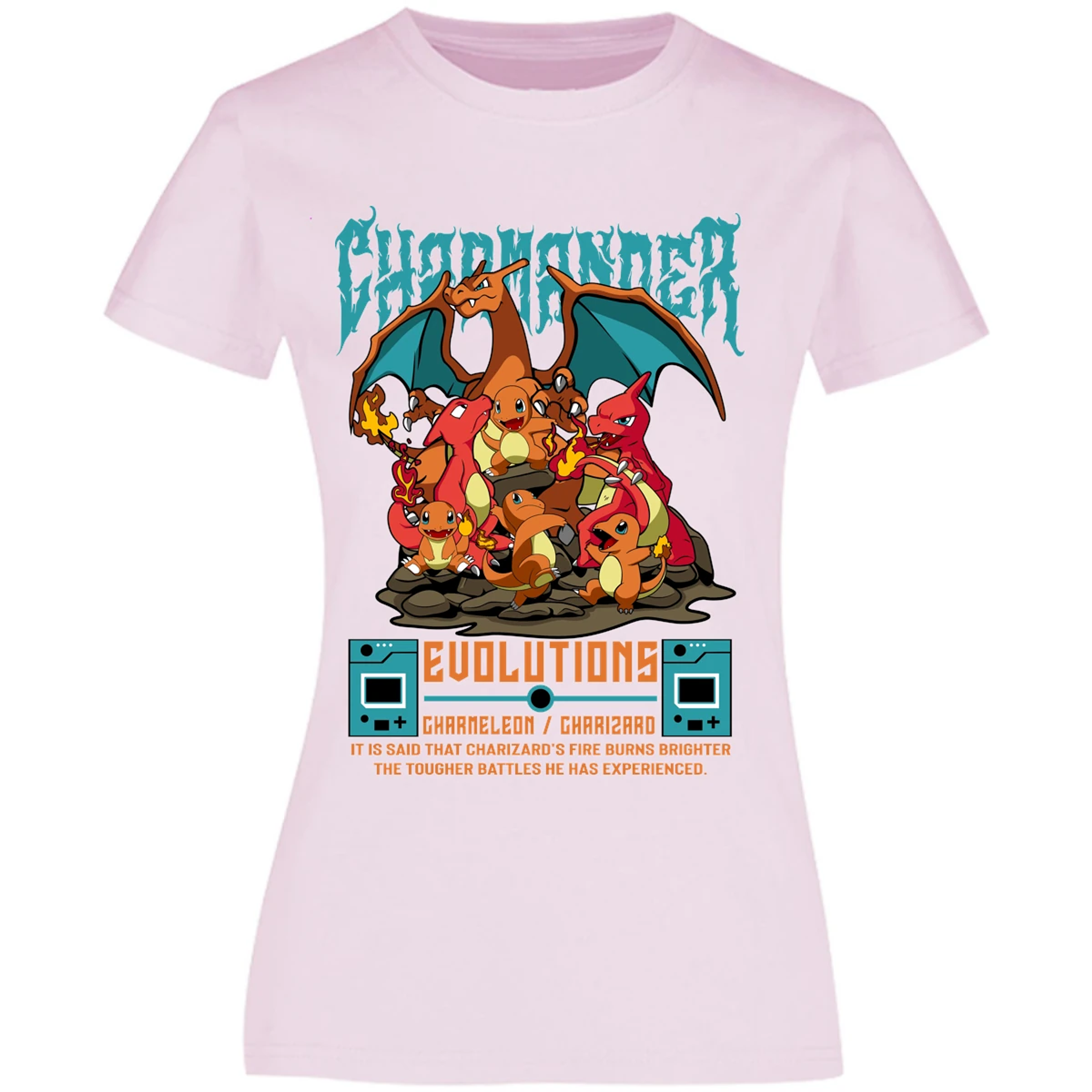 Blusa Pokemon Charizard Blusa para Mujer 17