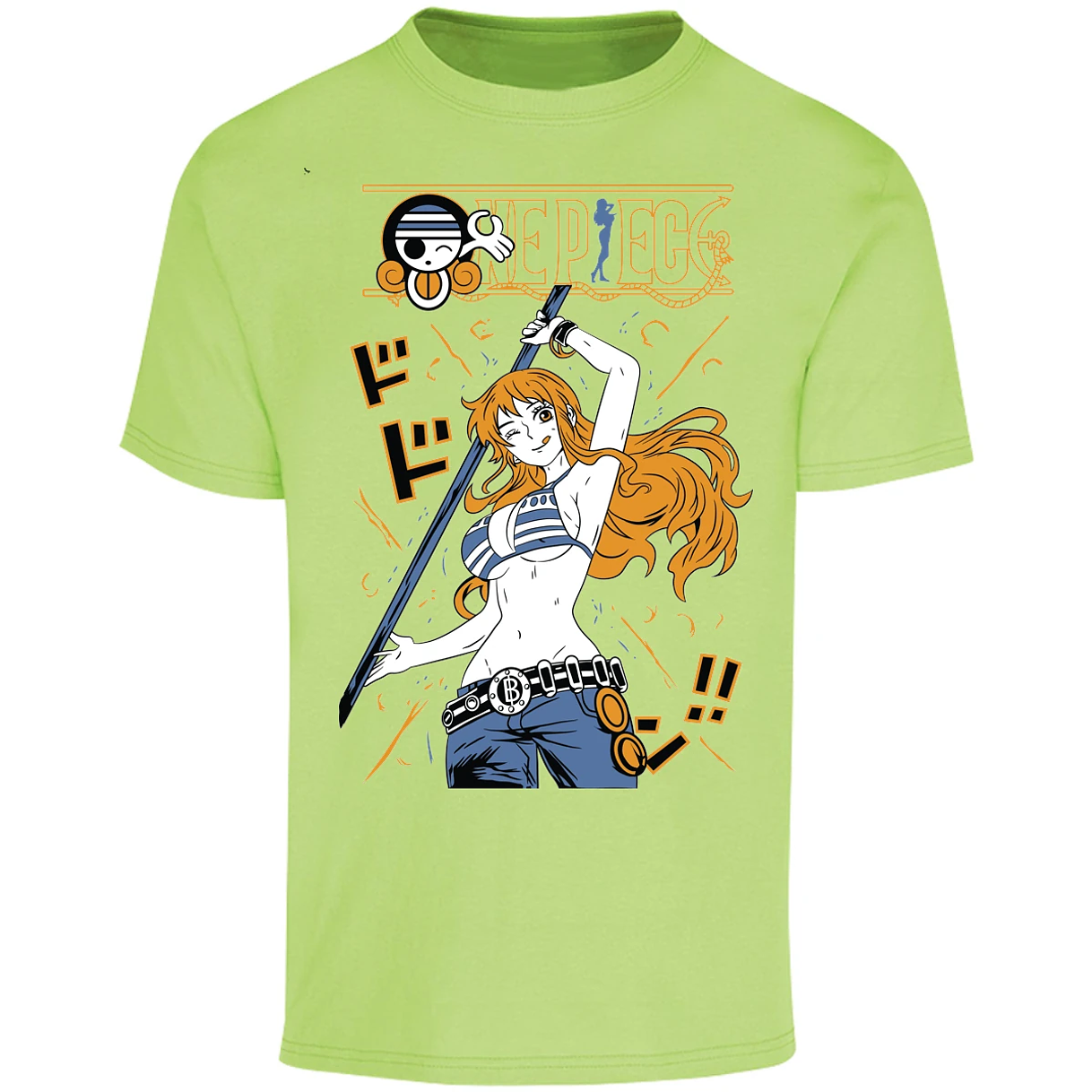 Playera One Piece Nami Basic para Adulto 37