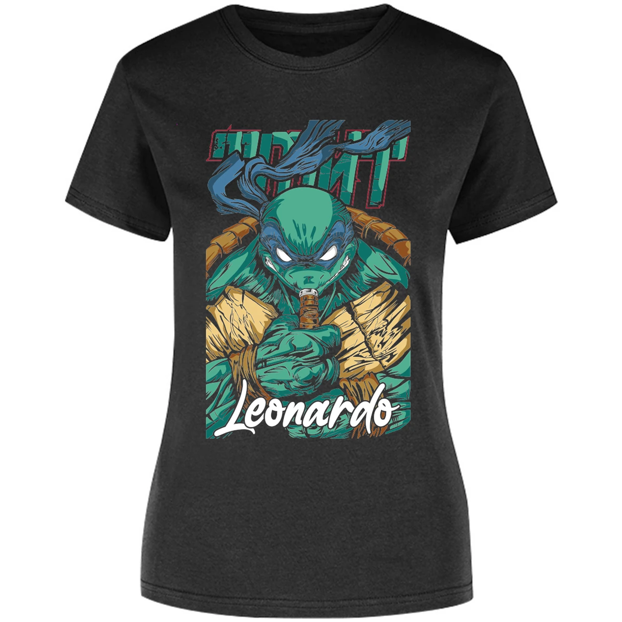 Blusa Ninja Turtles Leonardo Tmnt Blusa para Mujer 8