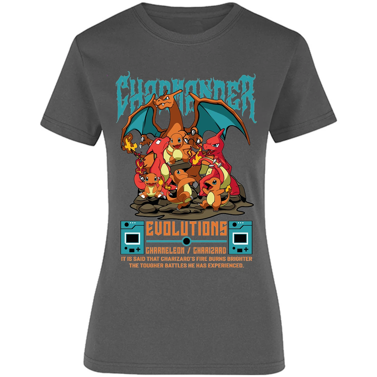 Blusa Pokemon Charmander Anime Blusa para Mujer 8
