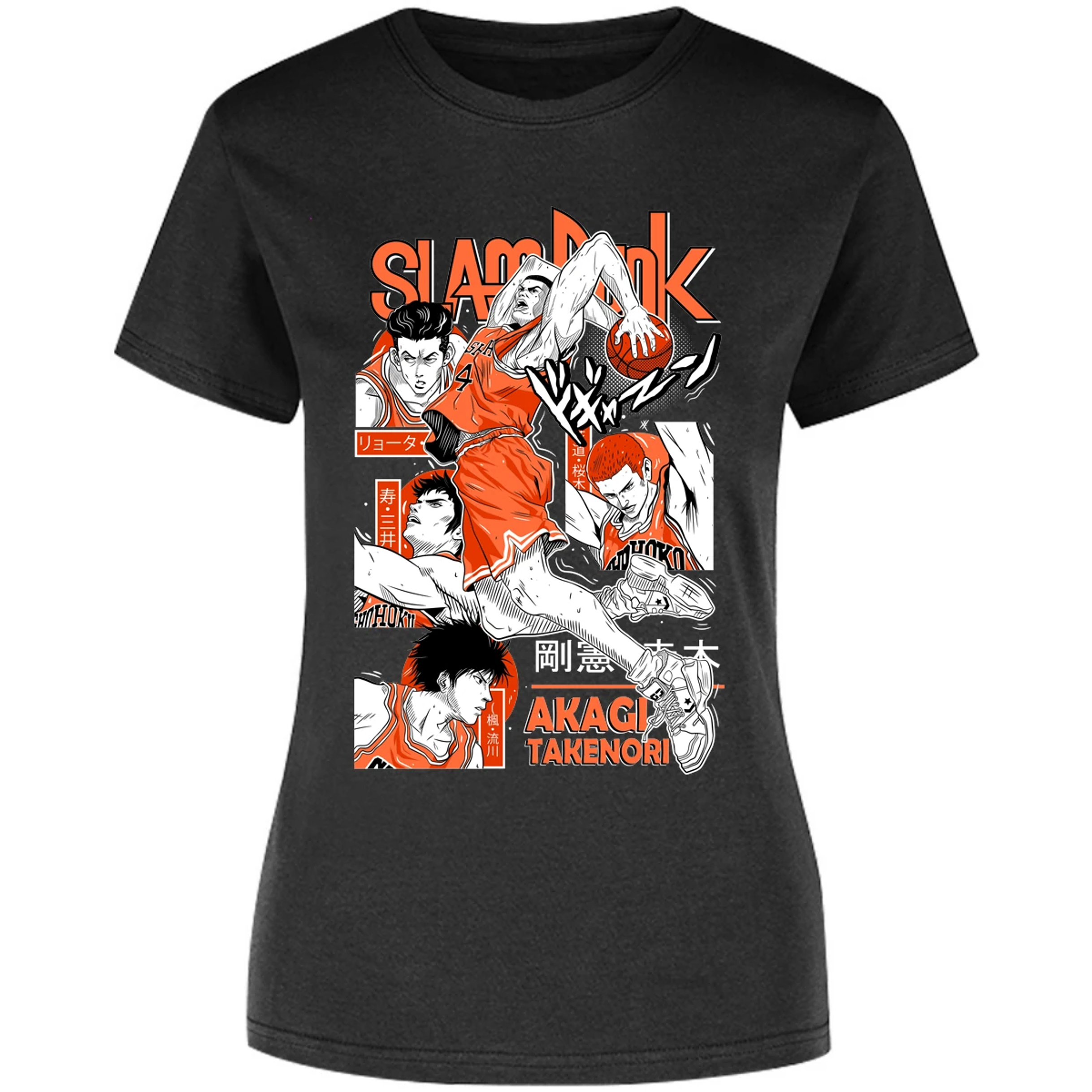 Blusa Slam Dunk Akagi Slam Dunk Blusa para Mujer 13