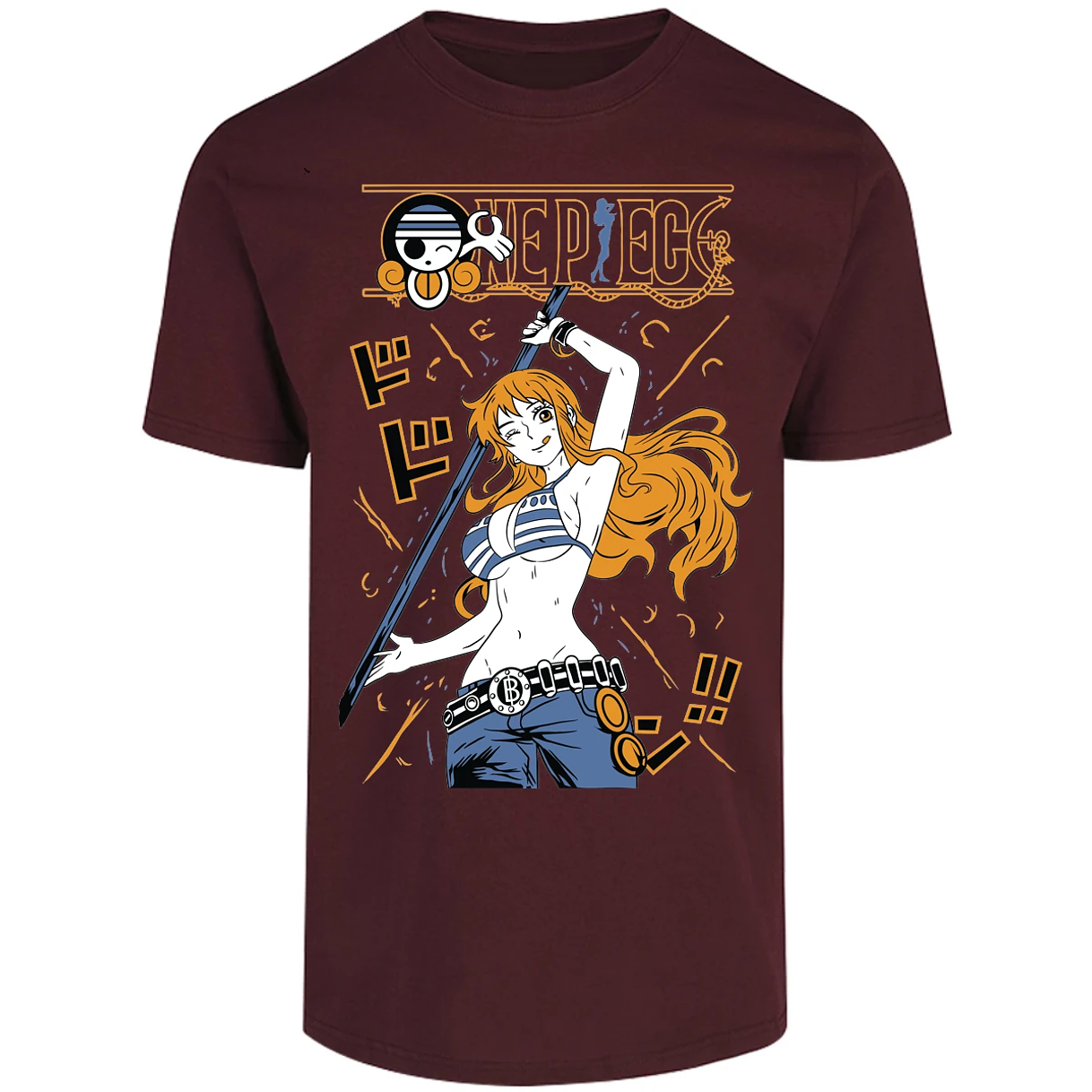 Playera One Piece Nami Basic para Adulto 40