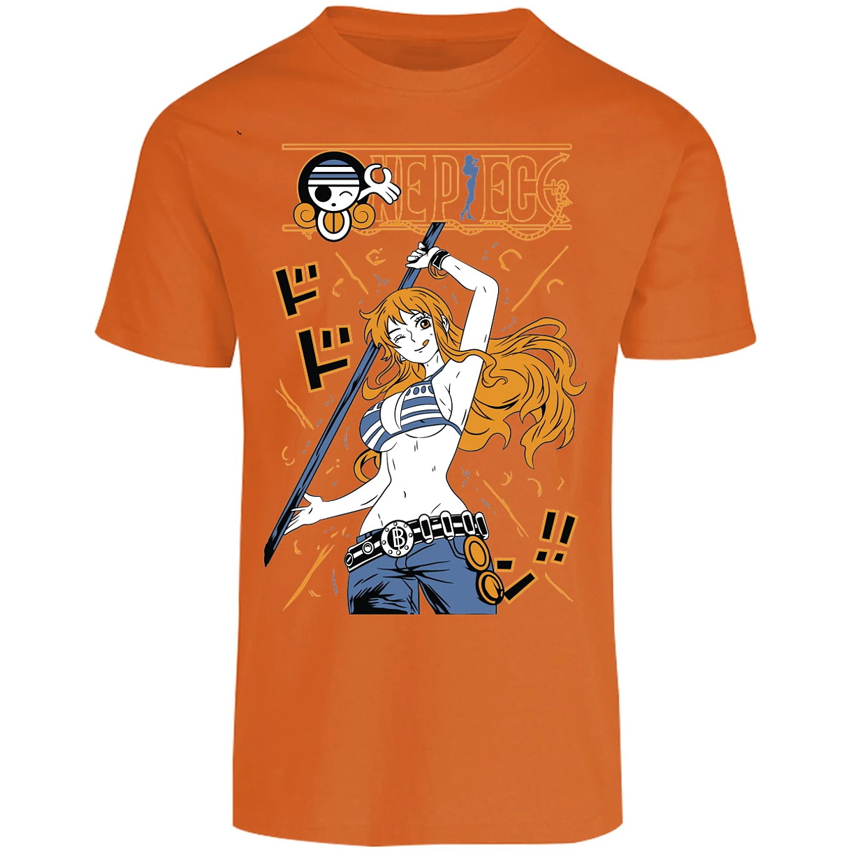 Playera One Piece Nami Basic para Adulto 3