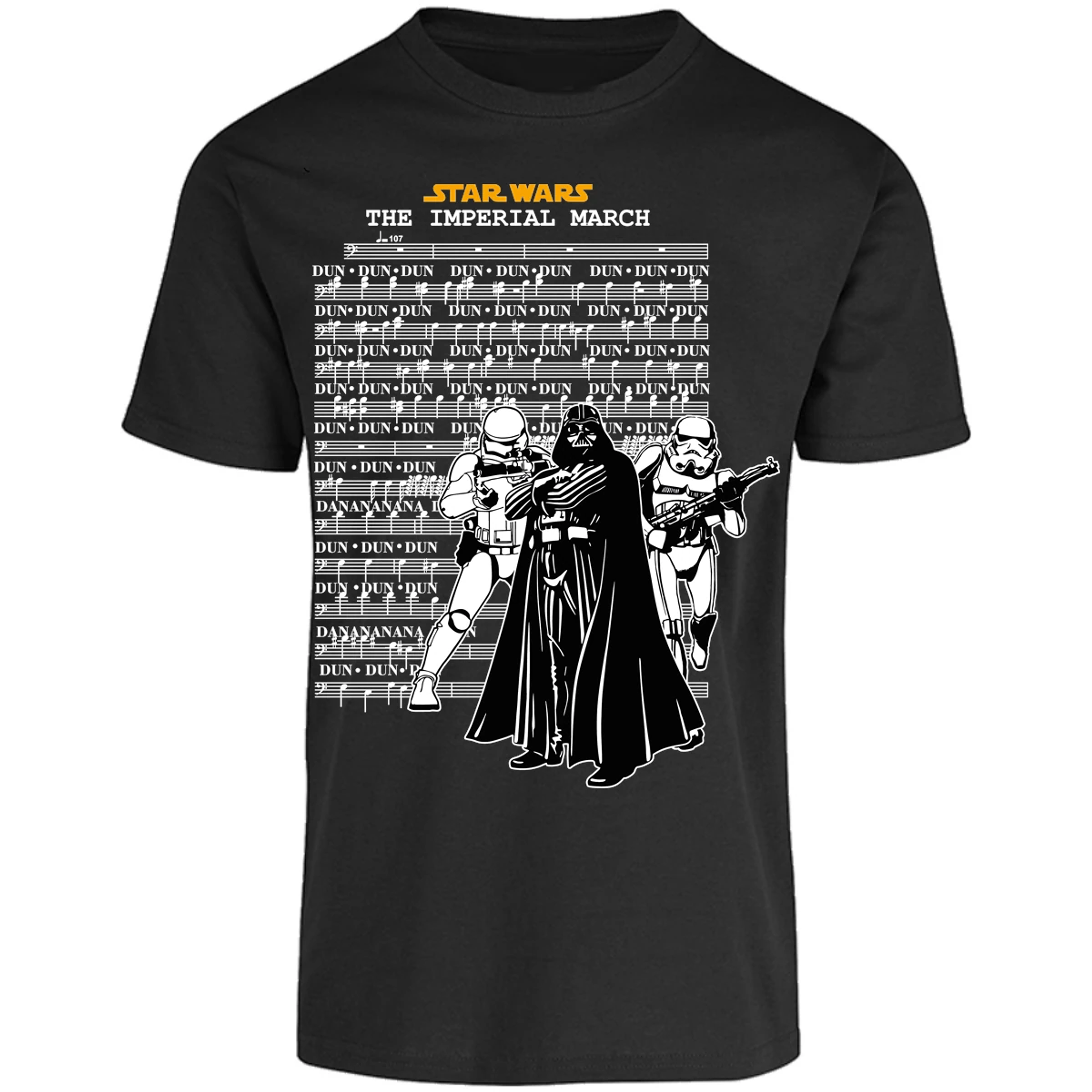 Playera Star Wars Imperial March para Adulto 1