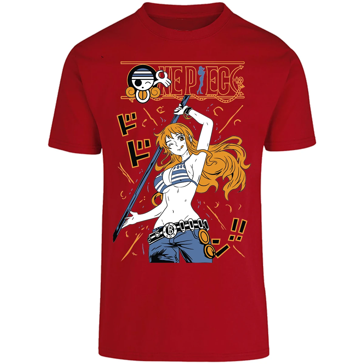 Playera One Piece Nami Basic para Adulto 11