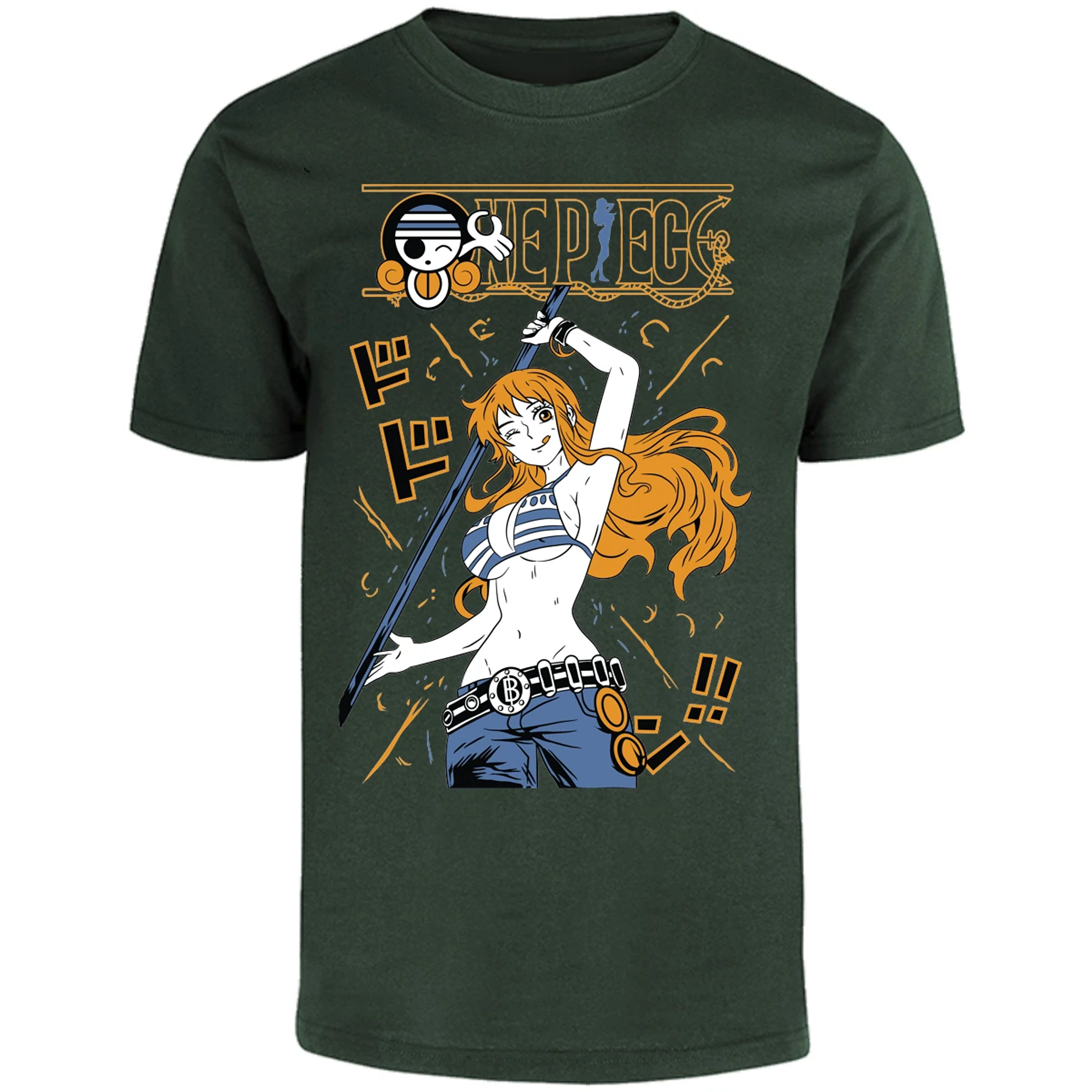 Playera One Piece Nami Basic para Adulto 13