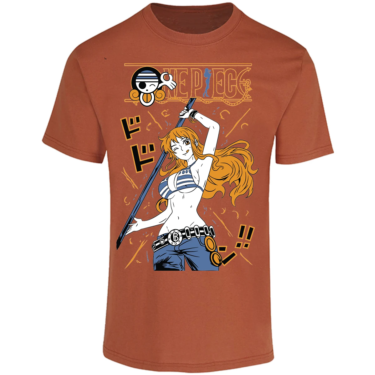 Playera One Piece Nami Basic para Adulto 47