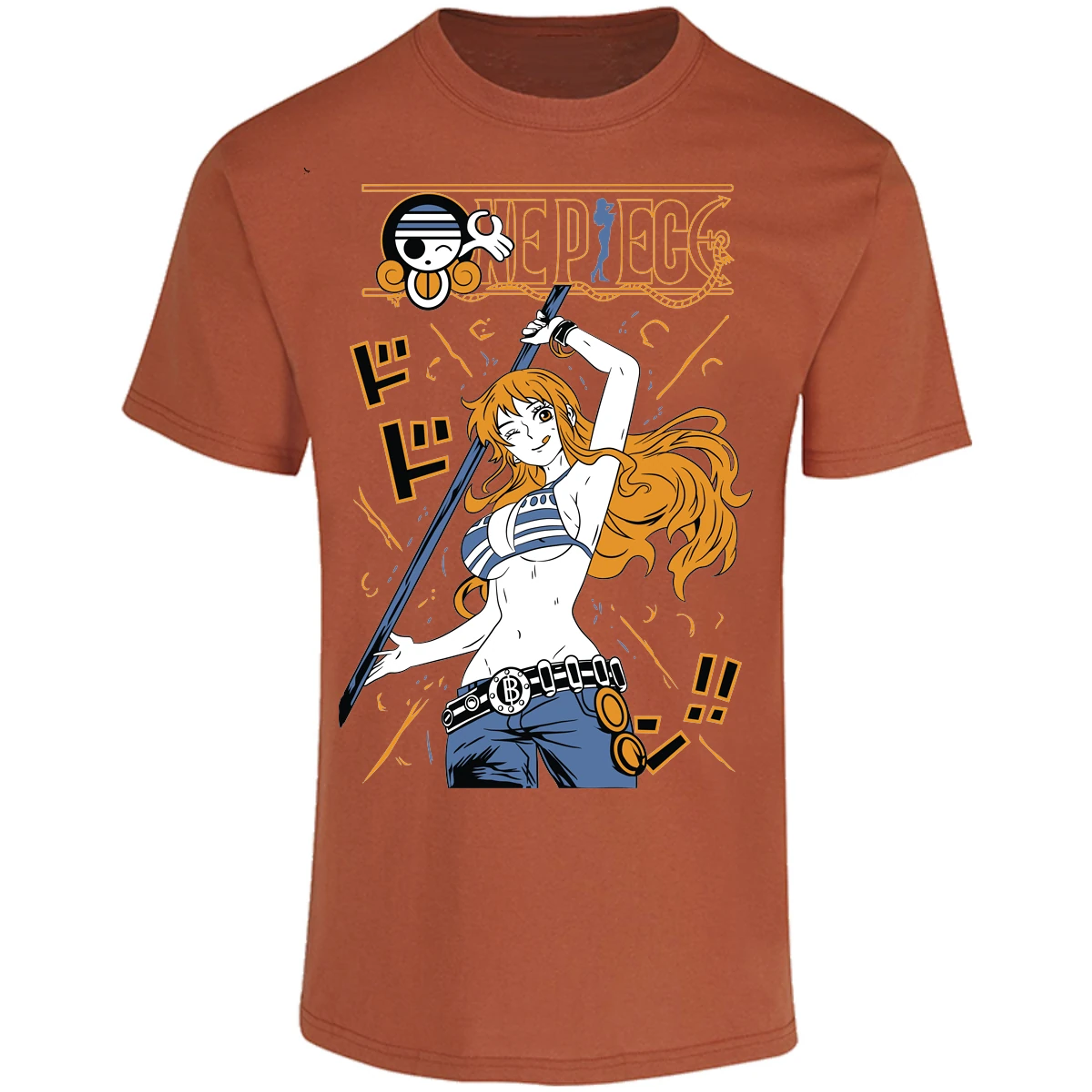 Playera One Piece Nami Basic para Adulto 47