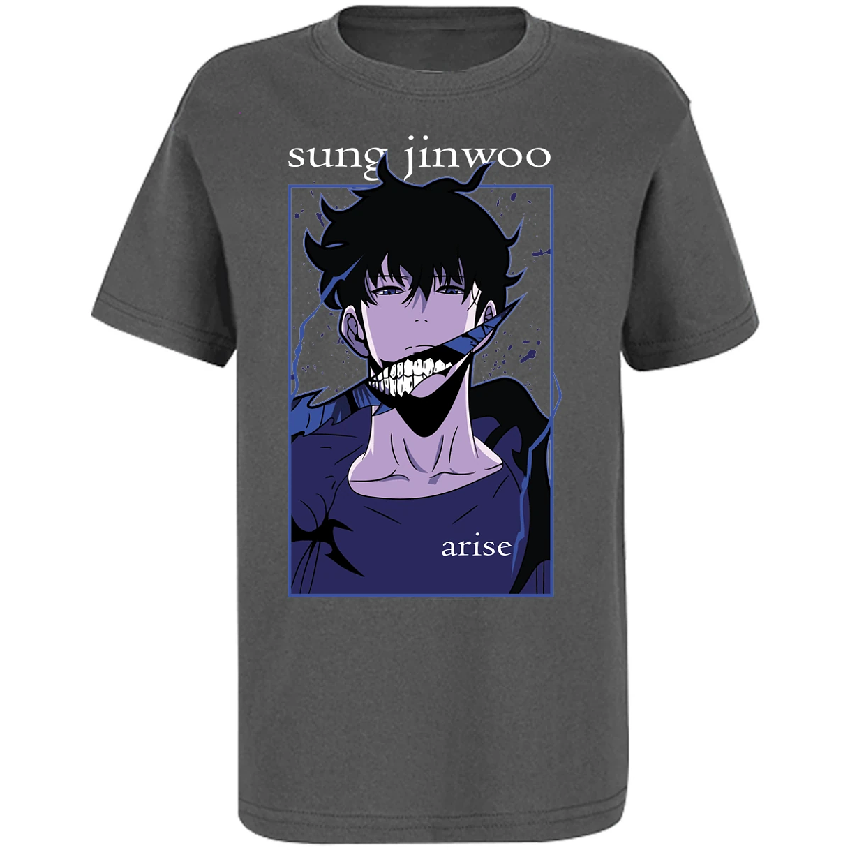 Playera Solo Leveling Sun Jin Woo Arise para Niño 3