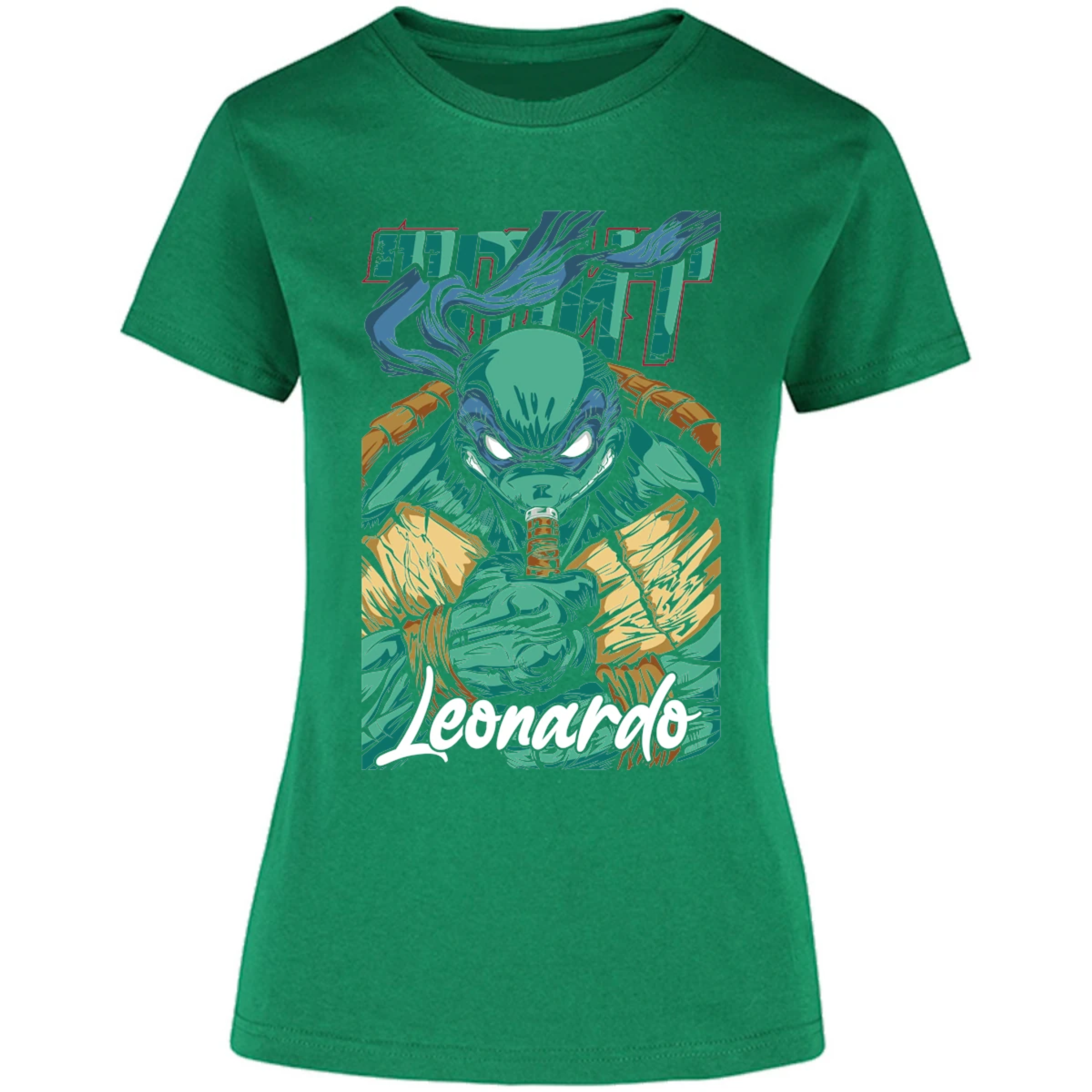 Blusa Ninja Turtles Leonardo Tmnt Blusa para Mujer 18