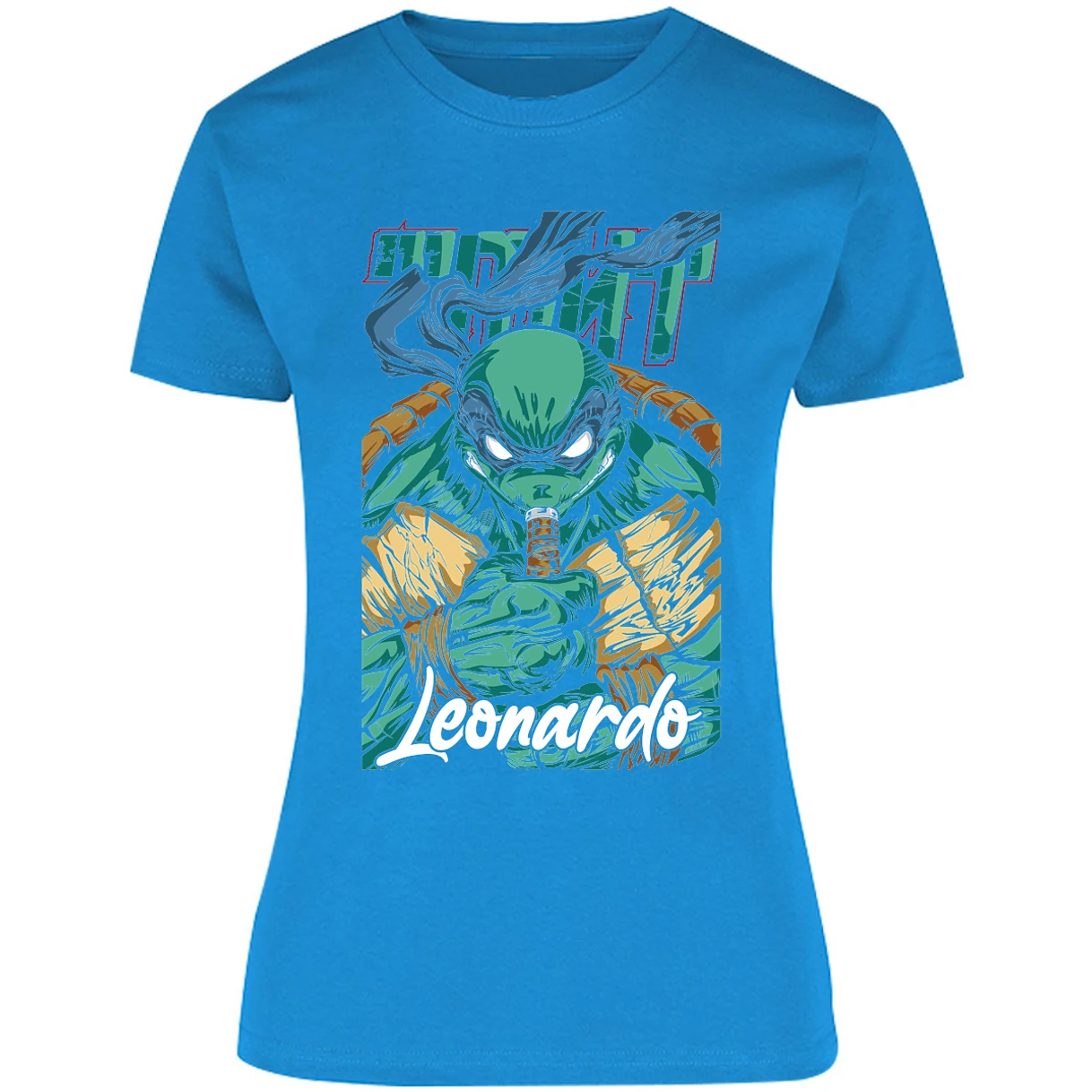 Blusa Ninja Turtles Leonardo Tmnt Blusa para Mujer 2