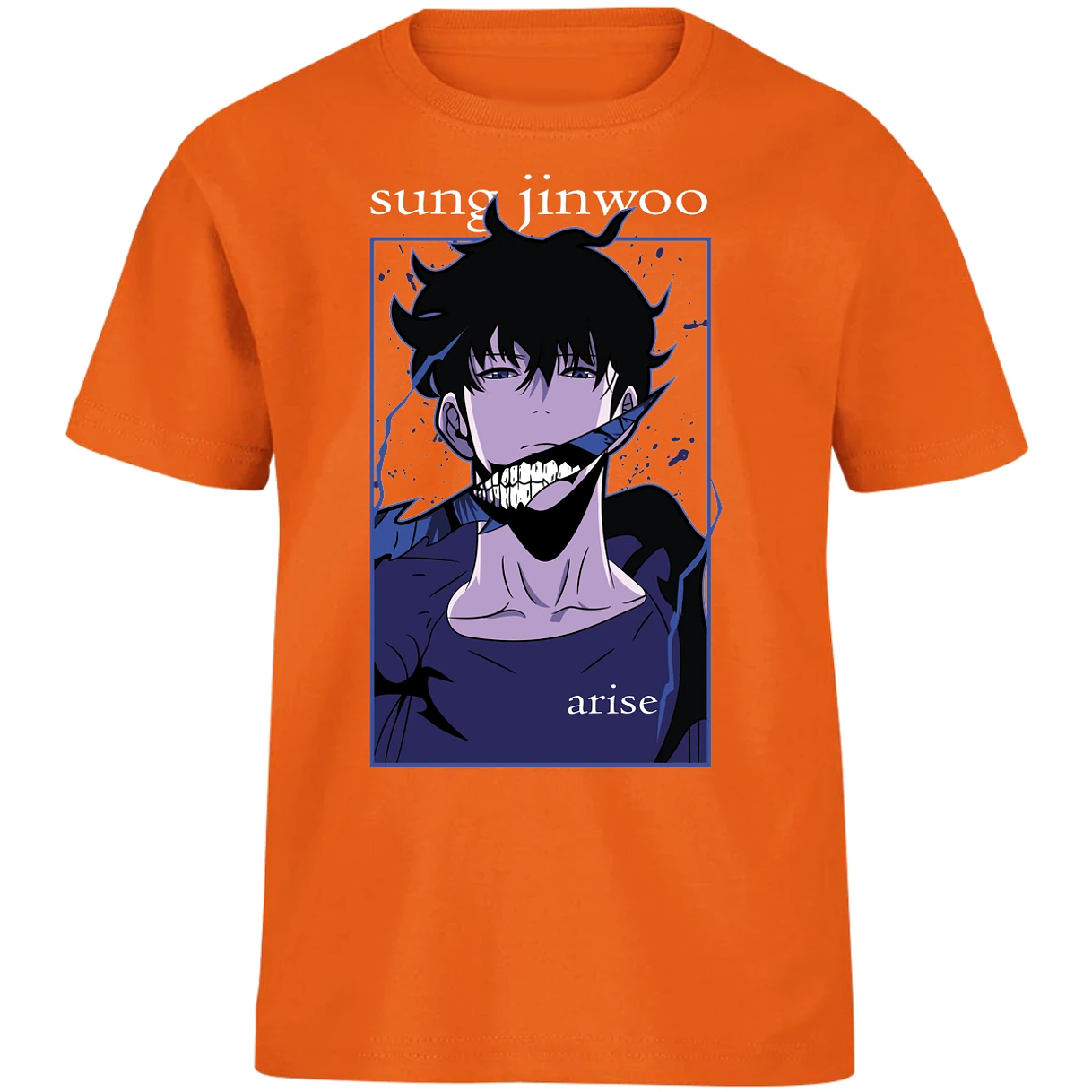 Playera Solo Leveling Sun Jin Woo Arise para Niño 17