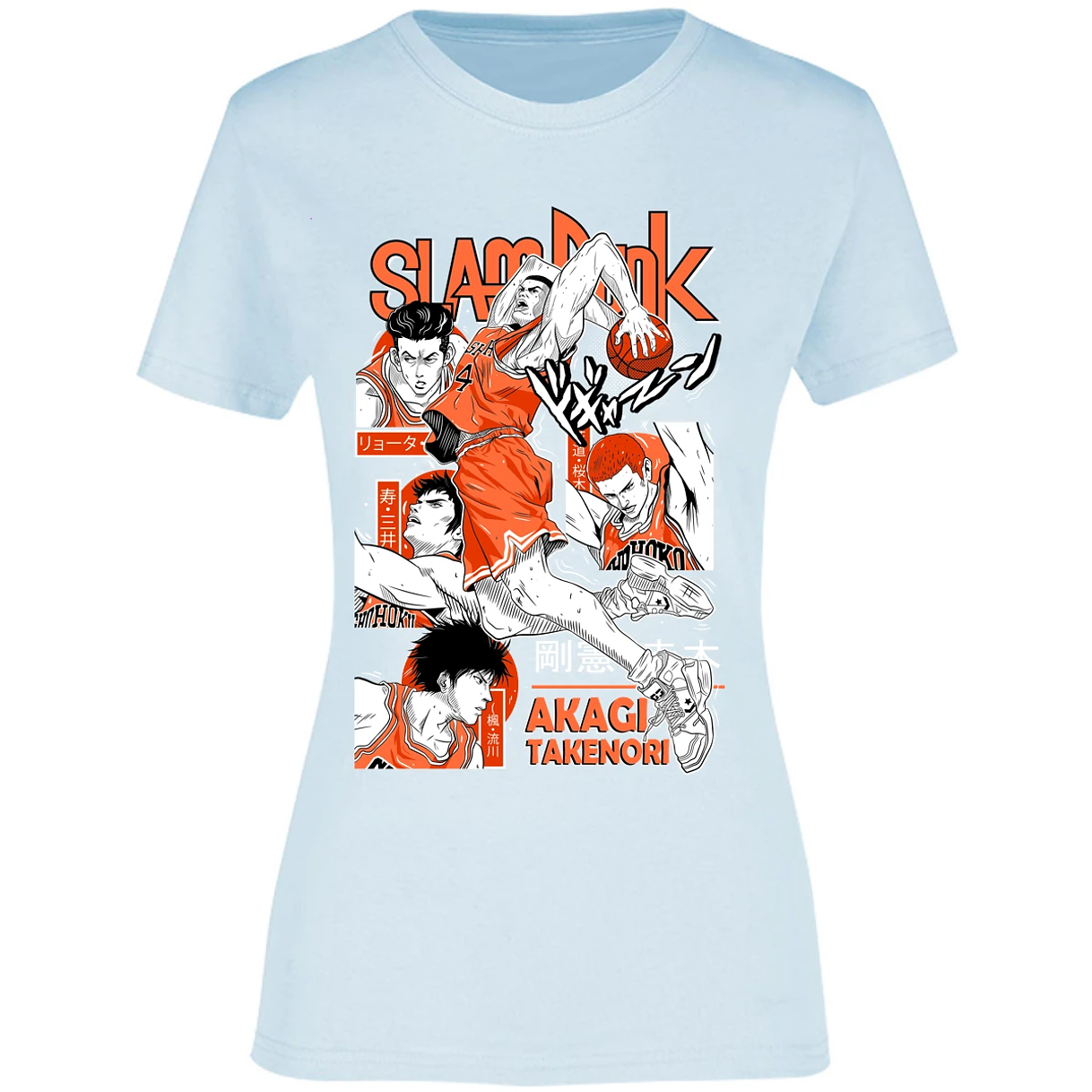 Blusa Slam Dunk Akagi Slam Dunk Blusa para Mujer 10