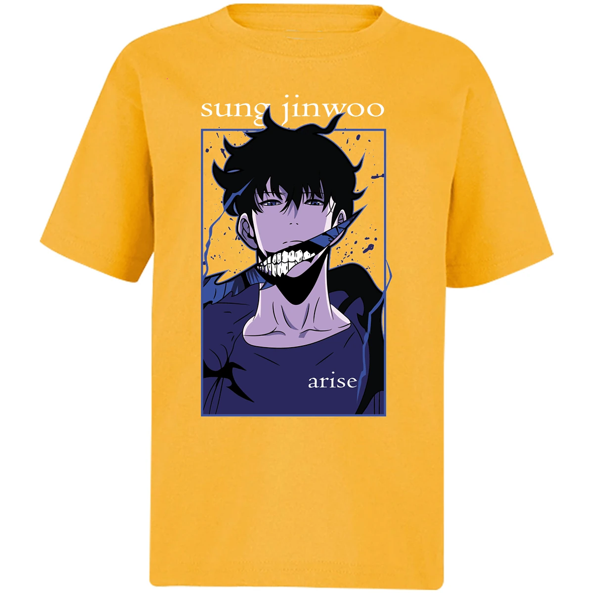 Playera Solo Leveling Sun Jin Woo Arise para Niño 4
