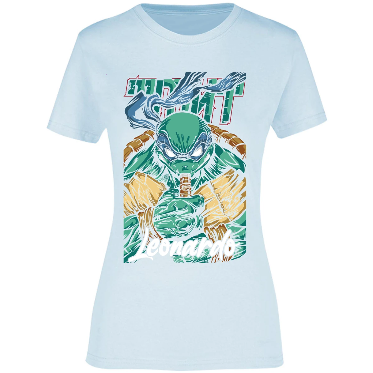 Blusa Ninja Turtles Leonardo Tmnt Blusa para Mujer 16