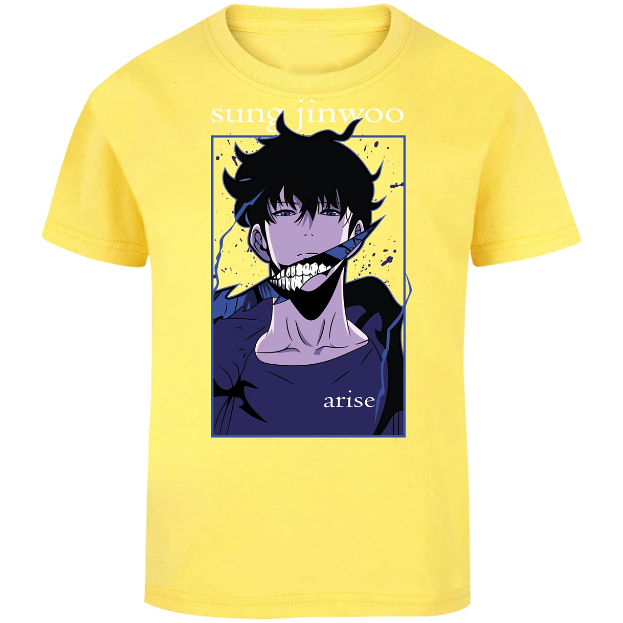 Playera Solo Leveling Sun Jin Woo Arise para Niño 13